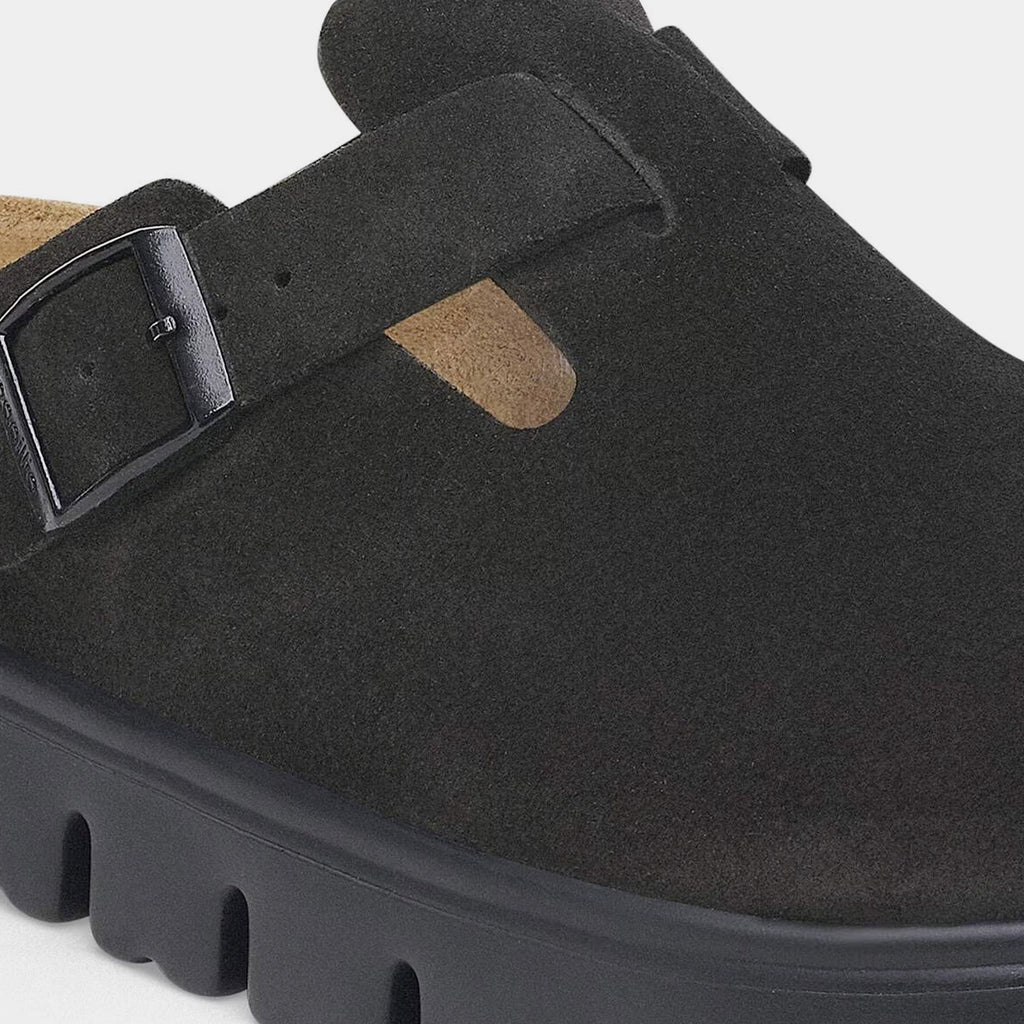 Boston Chuncky Suede Leather Womens Sandal Birkenstock – Гарантія оригінальності – детальний вид