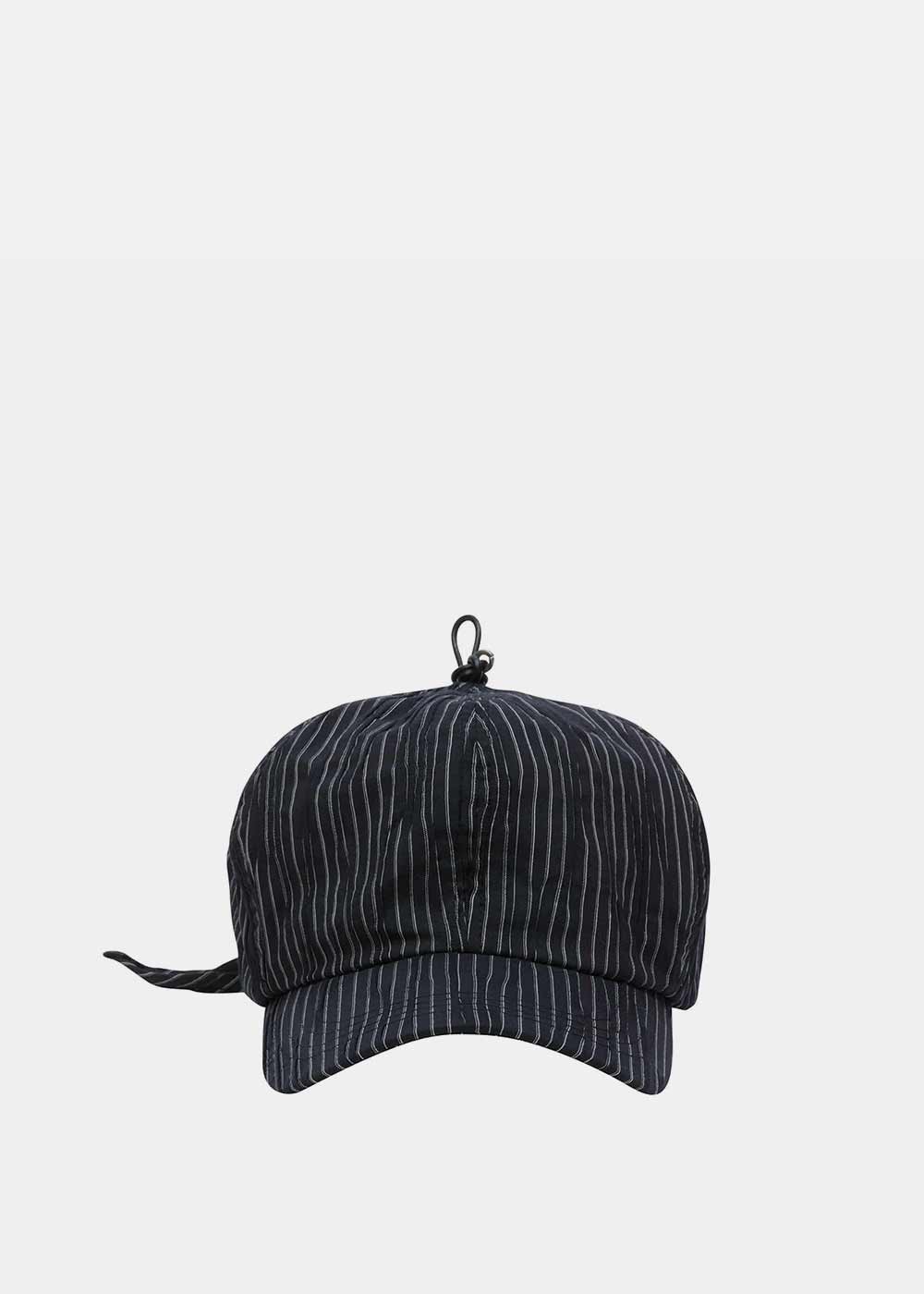 Black Stripe Oversized Fit 6 Panels Cap Ader error оригінал – Купити в Україні – боковий вид