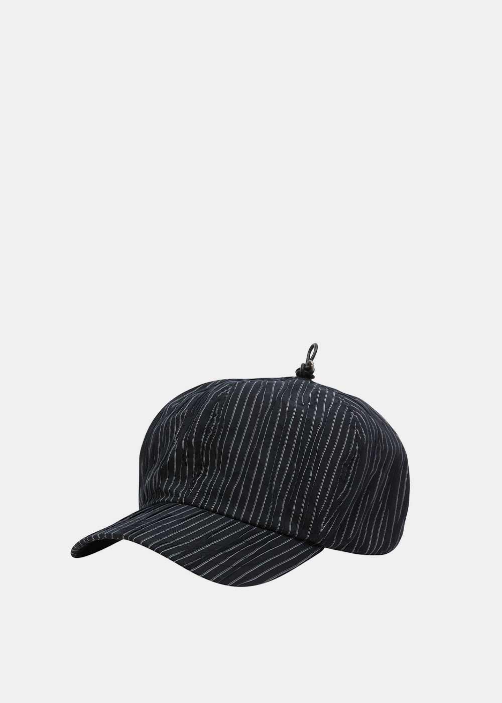 Black Stripe Oversized Fit 6 Panels Cap Ader error оригінал – Купити в Україні – вид ззаду