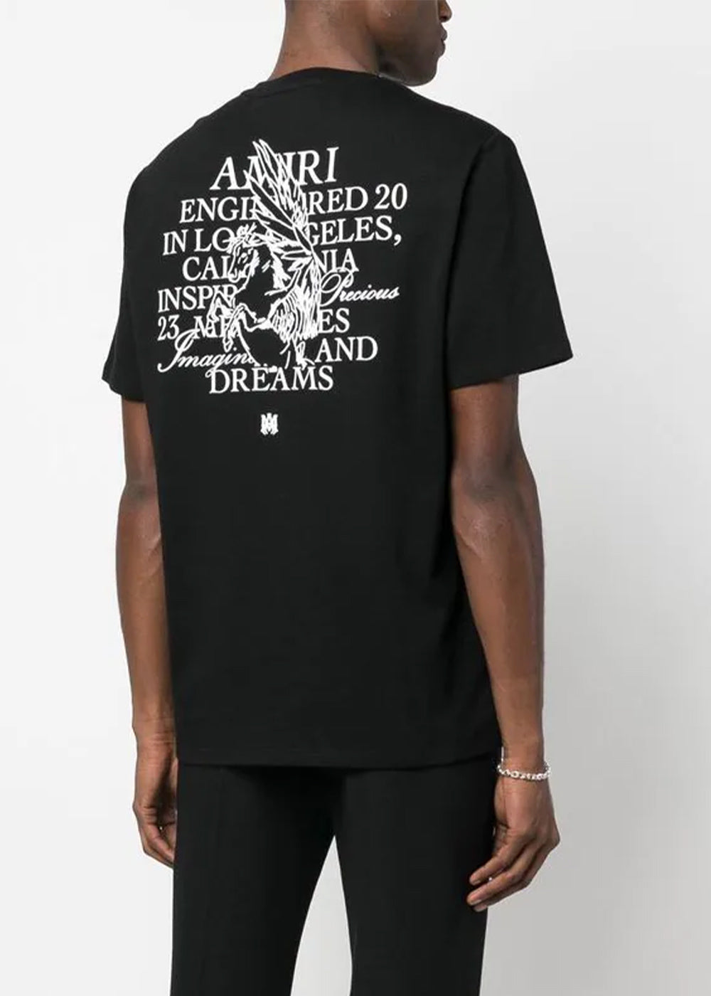 Black Graphic-Print T-Shirt Amiri оригінал – Купити в Україні – детальний вид