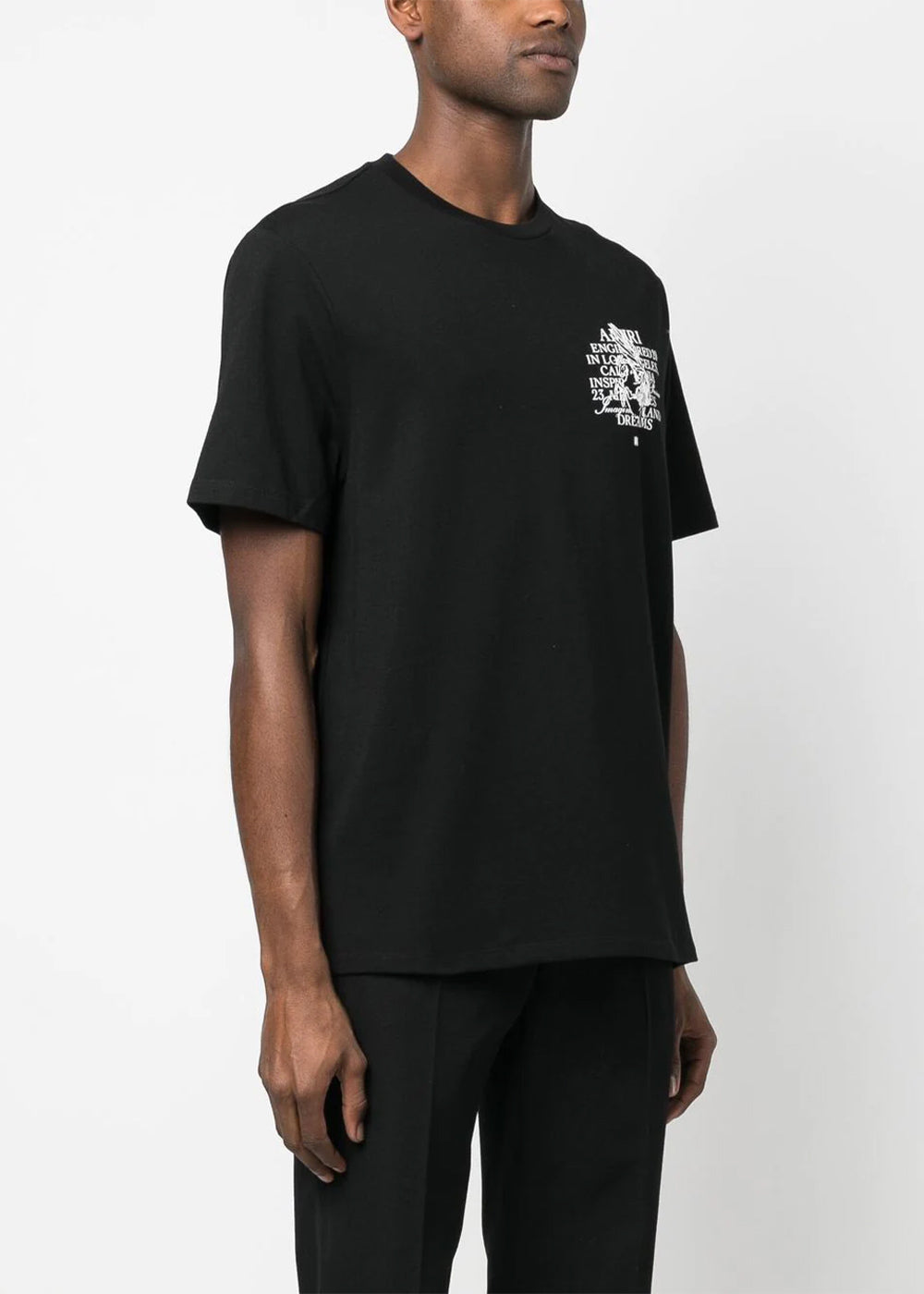 Black Graphic-Print T-Shirt Amiri оригінал – Купити в Україні – збільшений вид