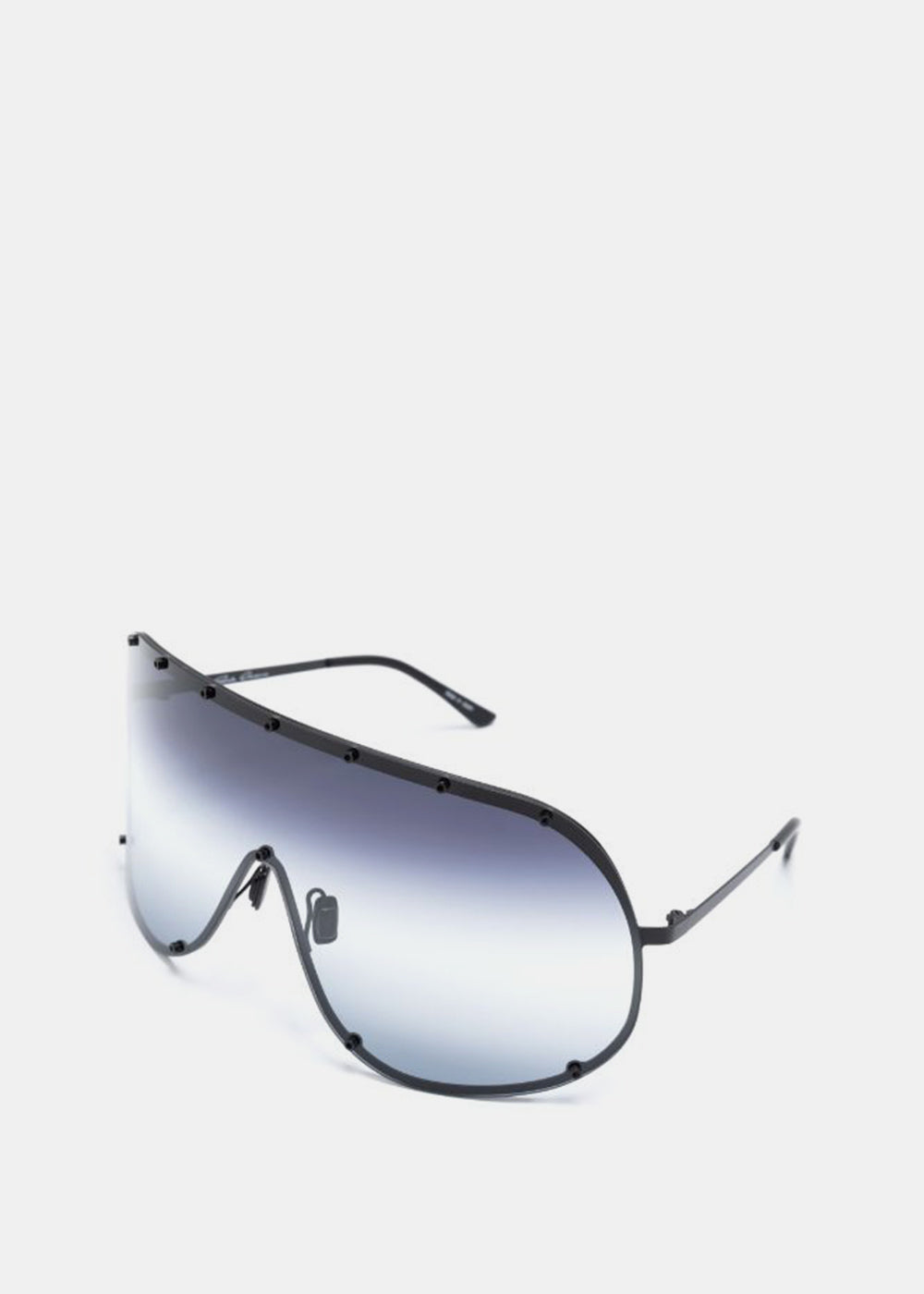 Оригінальна Black Shielding Sunglasses Rick owens – вид ззаду