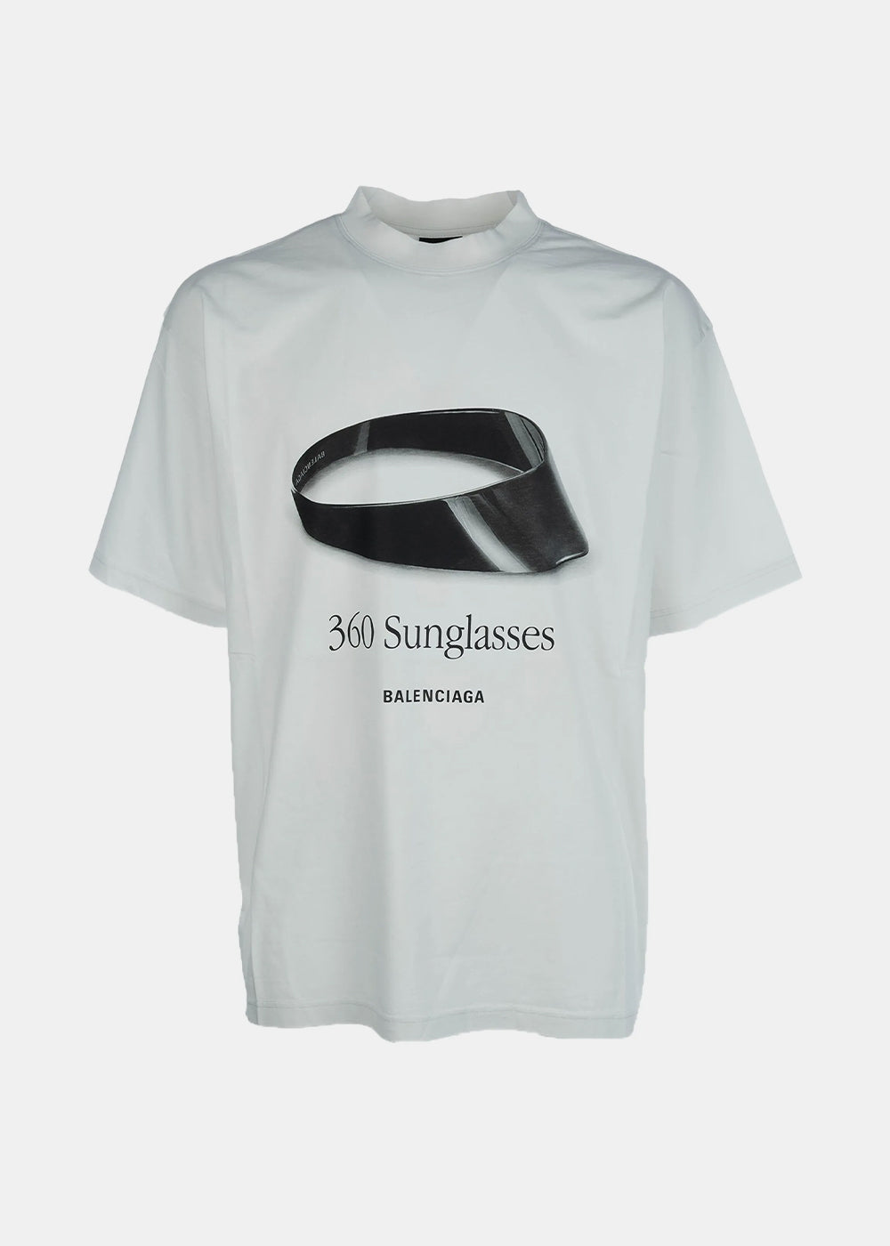 Dirty White 360 Sunglasses T-Shirt Balenciaga – Гарантія оригінальності – боковий вид