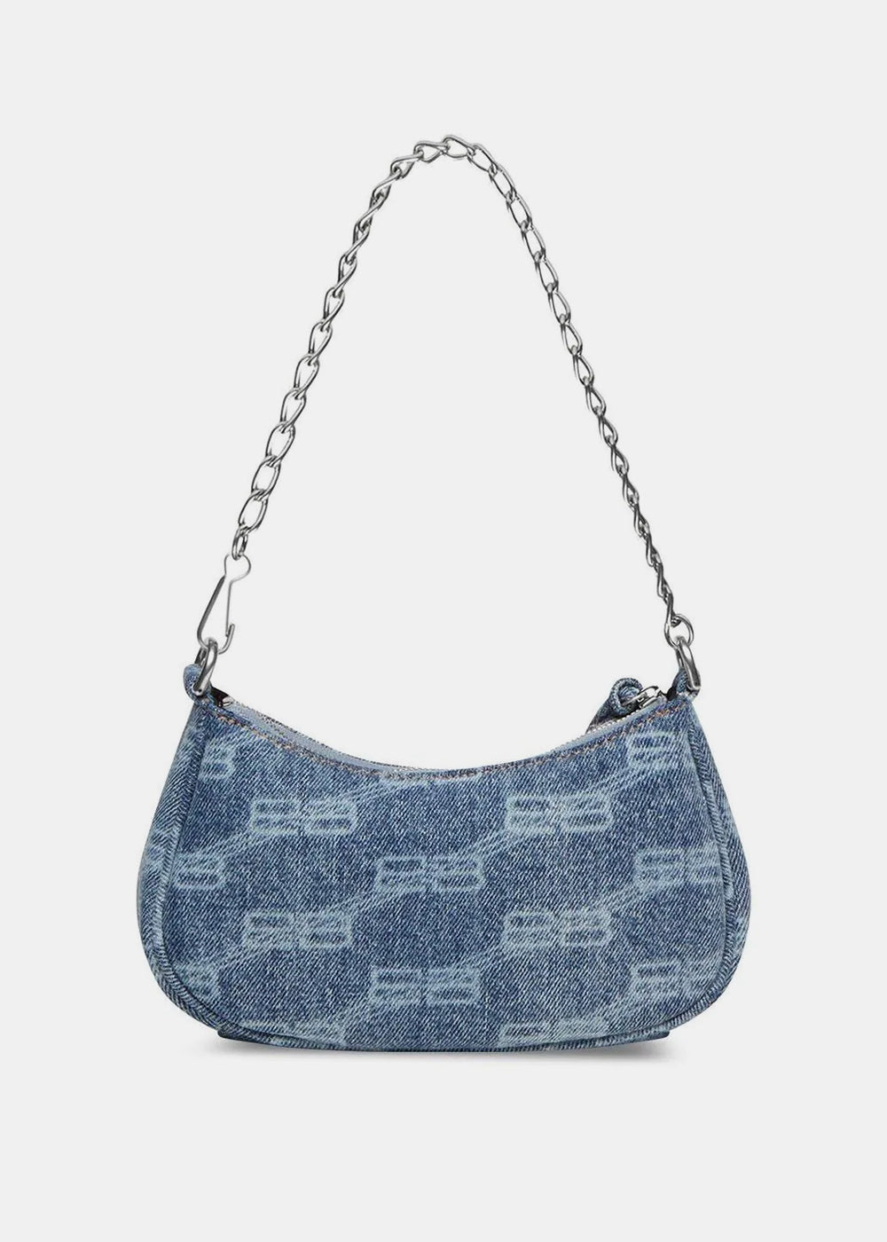 Оригінальна Blue Le Cagole Mini Bag With Chain Balenciaga – вид ззаду
