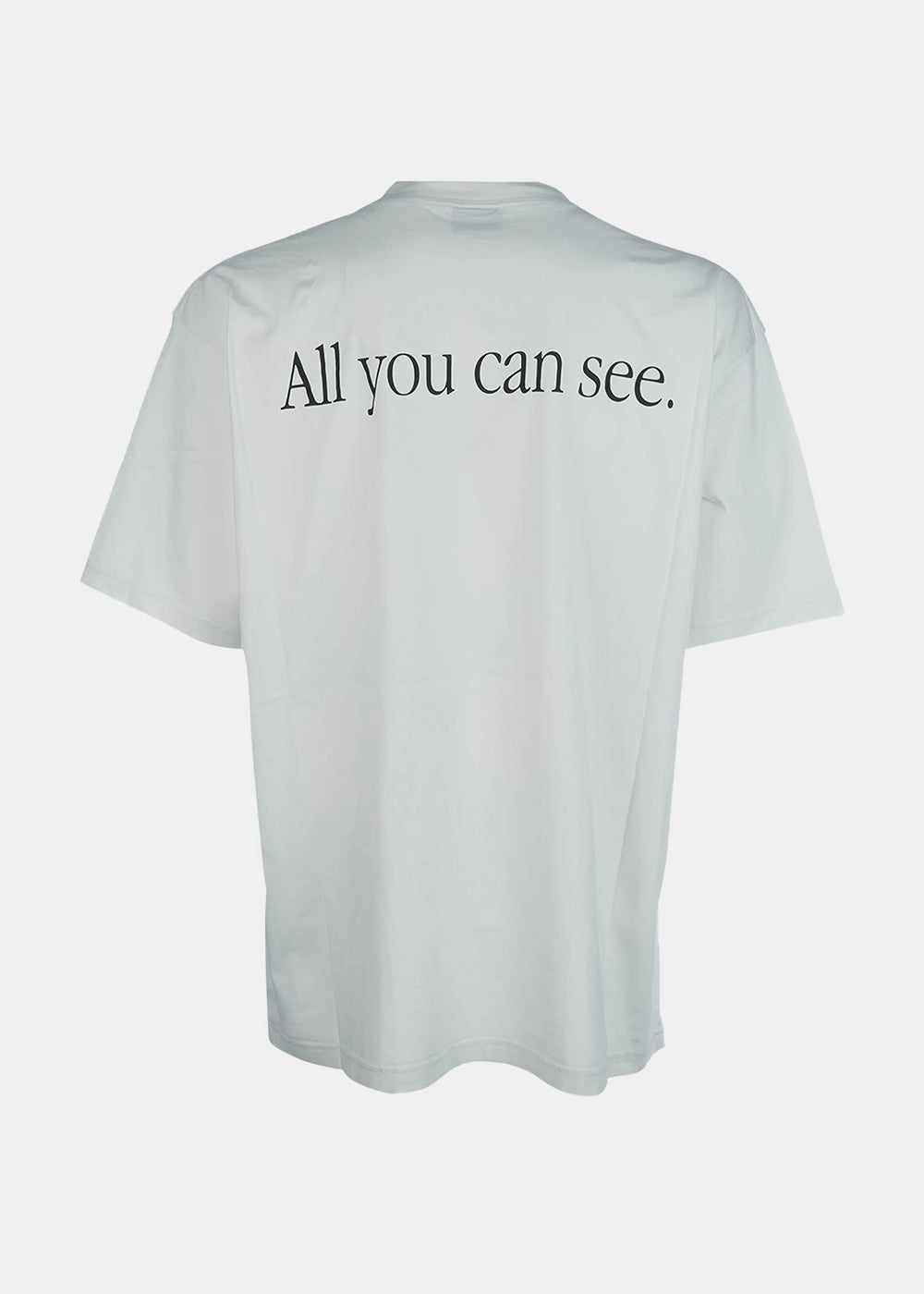 Dirty White 360 Sunglasses T-Shirt Balenciaga – Гарантія оригінальності – вид ззаду