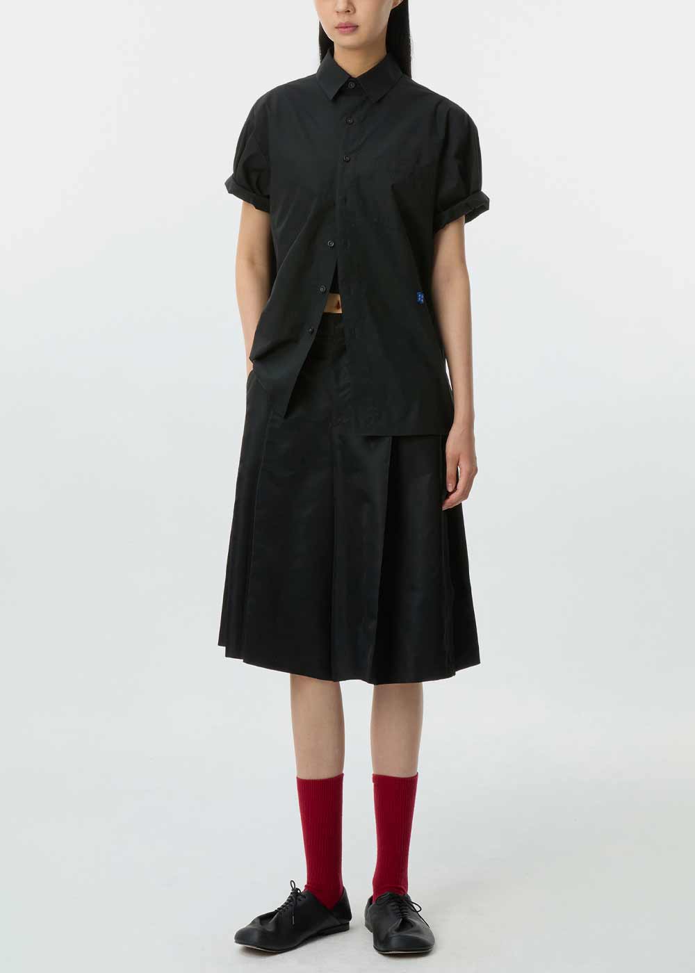 Black Sig; Trs Tag Half Sleeve Shirts Ader error оригінал – Купити в Україні – вид ззаду