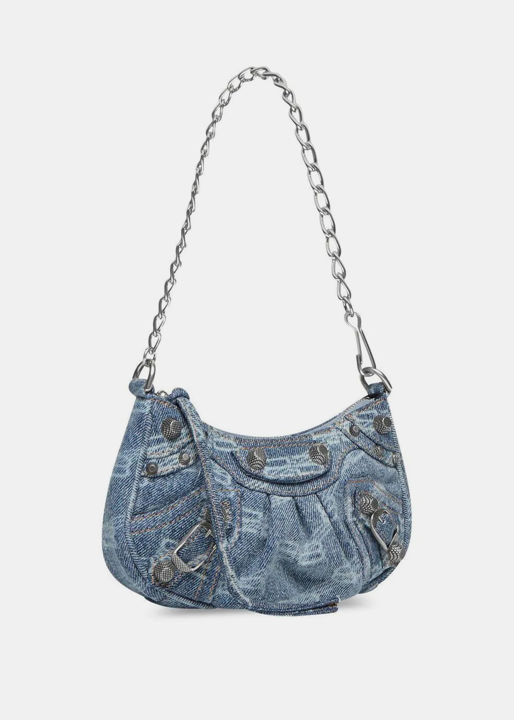 Оригінальна Blue Le Cagole Mini Bag With Chain Balenciaga – детальний вид