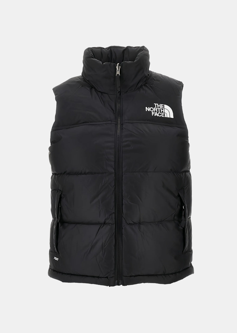 Black Womens 1996 Retro Nuptse Vest The north face – Гарантія оригінальності – боковий вид