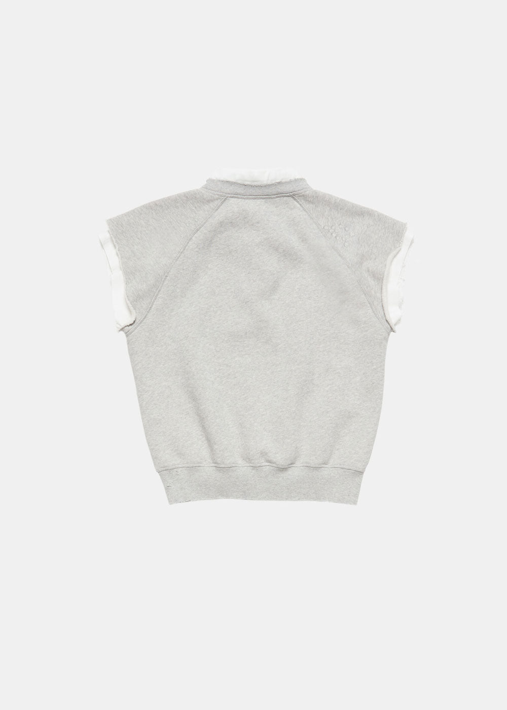 Grey Layered Fleece Vest Acne studios оригінал – Купити в Україні – вид ззаду