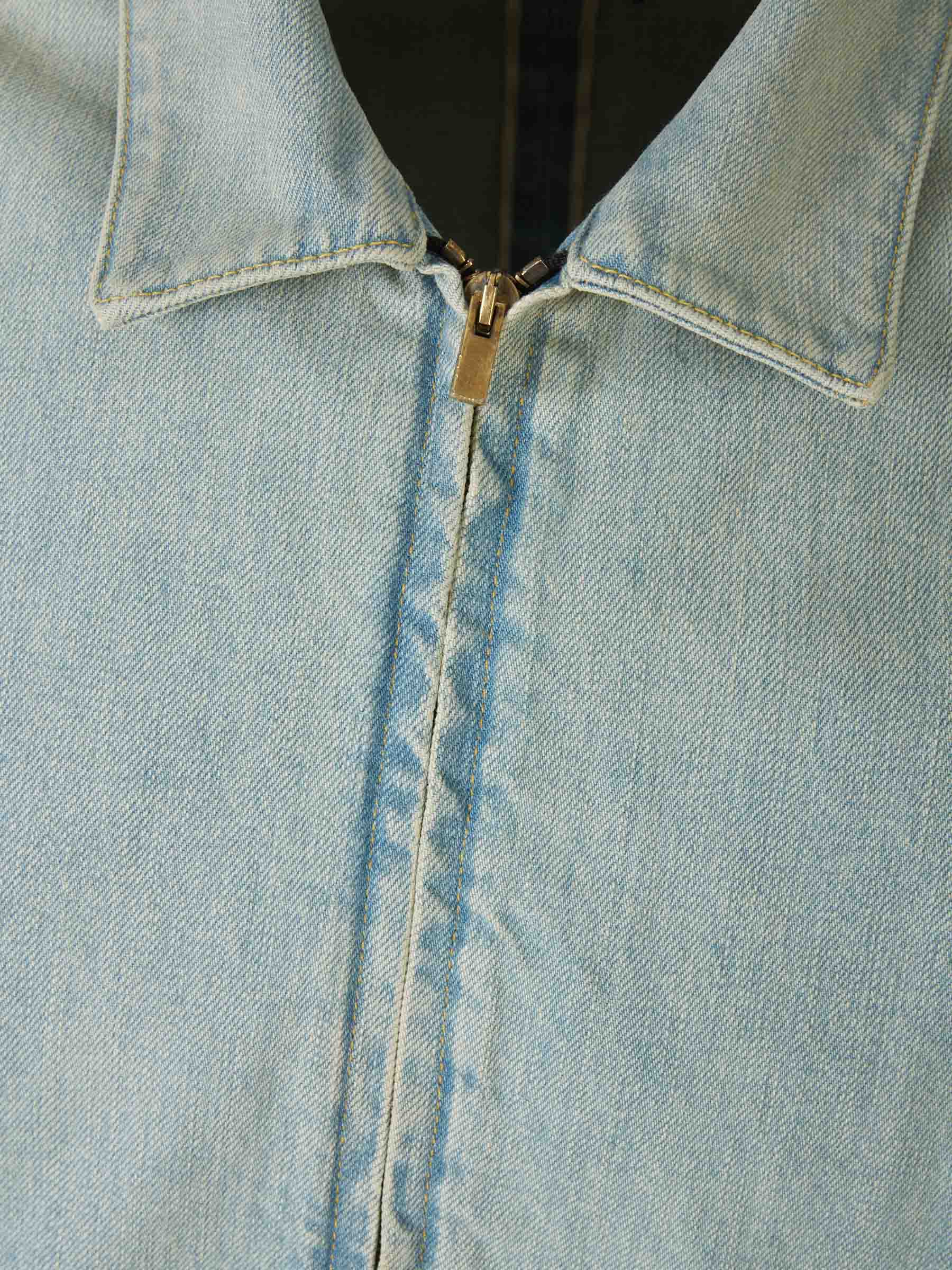 Zipper Denim Jacket Fear of god – Гарантія оригінальності – детальний вид