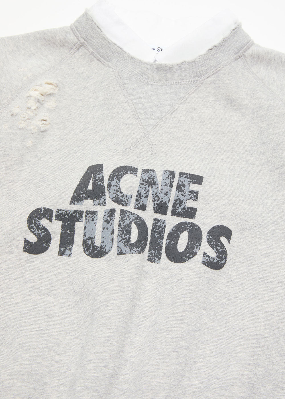 Grey Layered Fleece Vest Acne studios оригінал – Купити в Україні – детальний вид