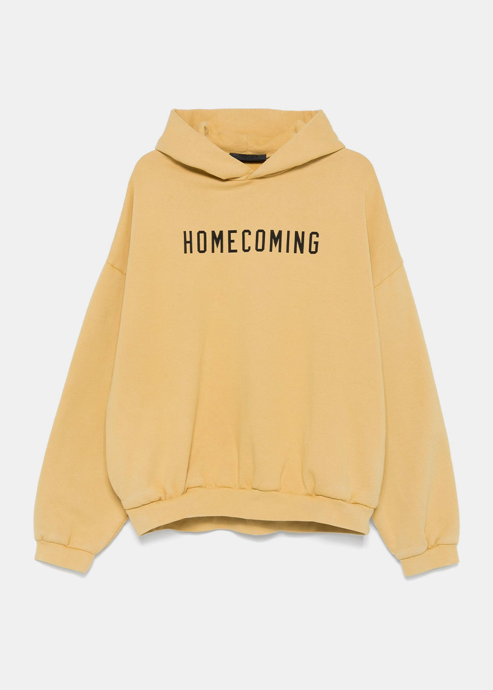 Amber Heavy Fleece Hoodie Fear of god – Гарантія оригінальності – боковий вид - FEAR OF GOD