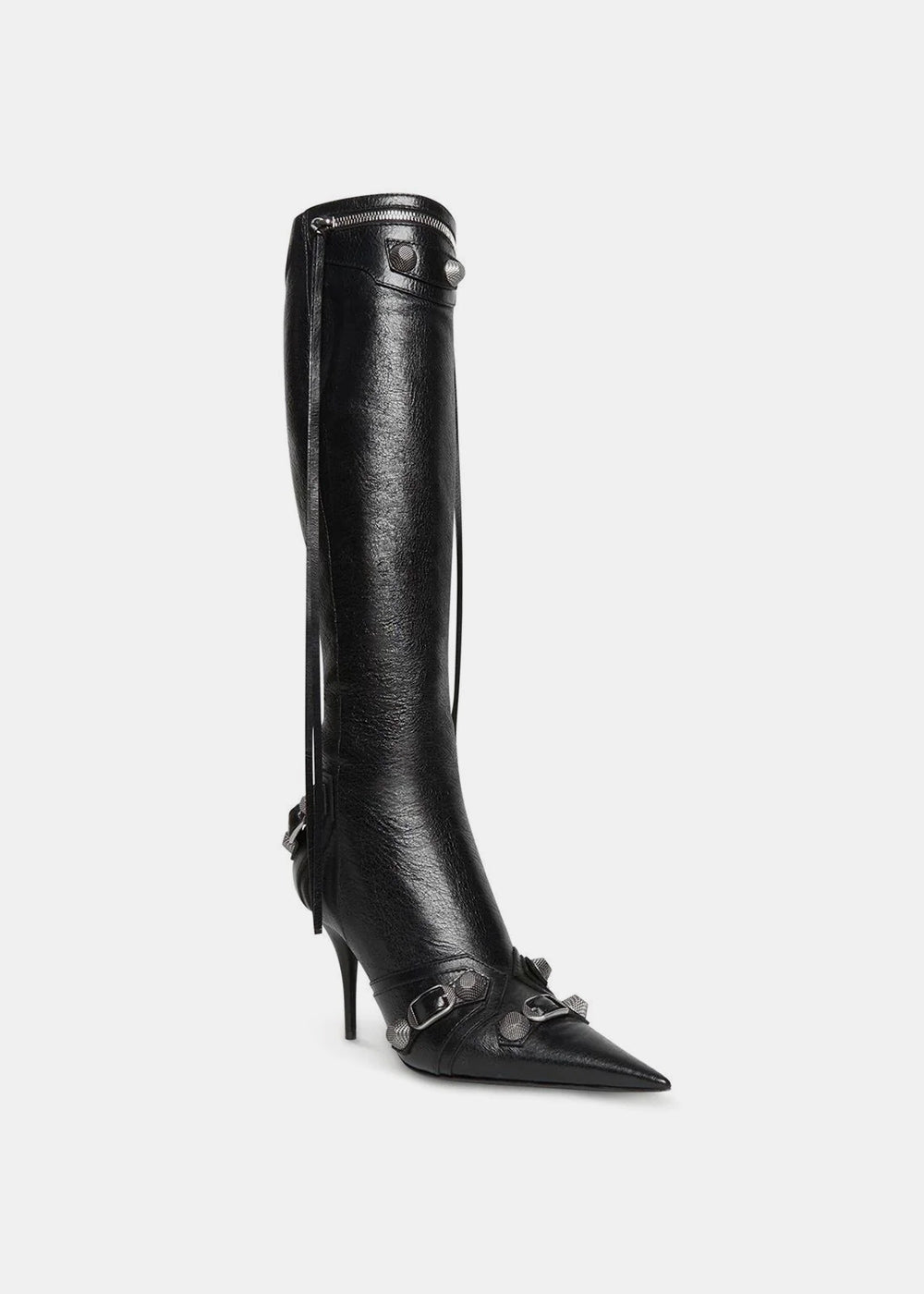 Black Cagole 90mm Boot Balenciaga оригінал – Купити в Україні – вид ззаду