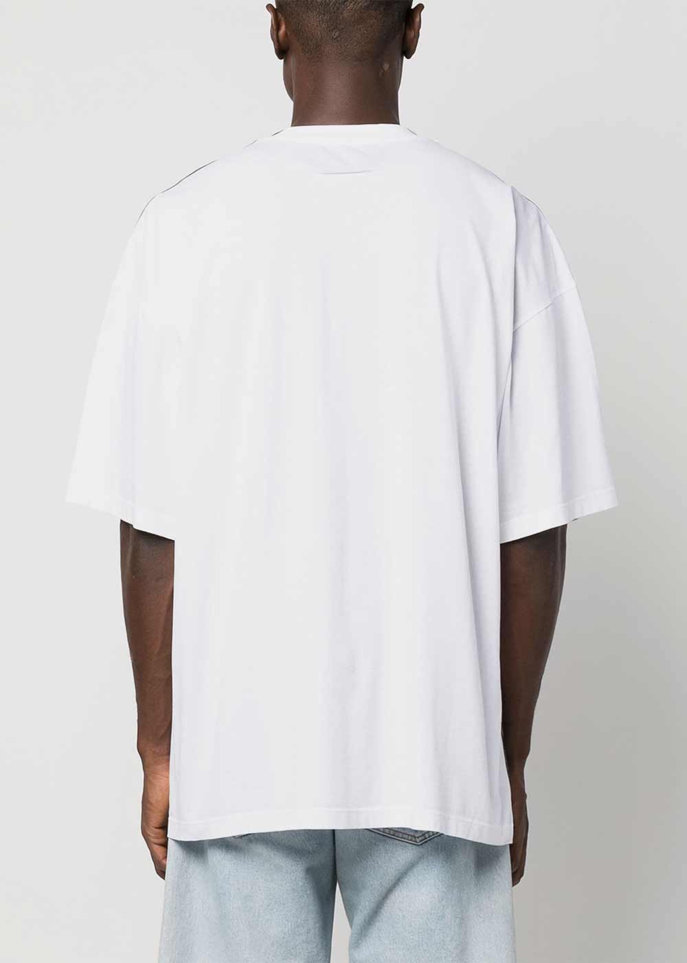 Оригінальна Black & White Numbers-Motif Two-Tone T-Shirt Maison margiela – збільшений вид