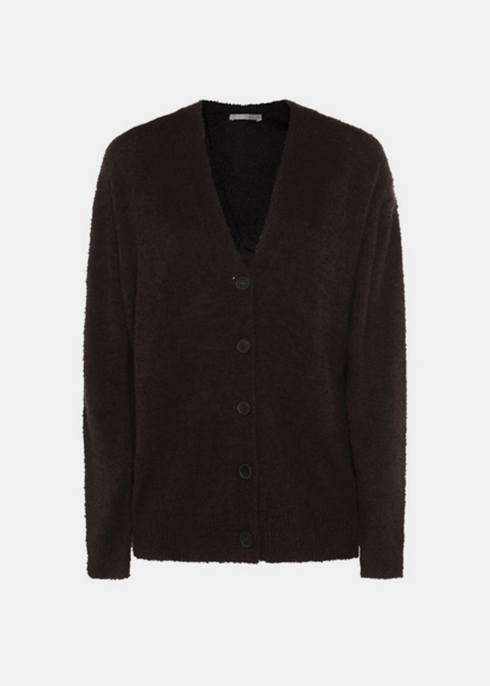 Оригінальна Faded Black Krystal Cardigan The row – боковий вид