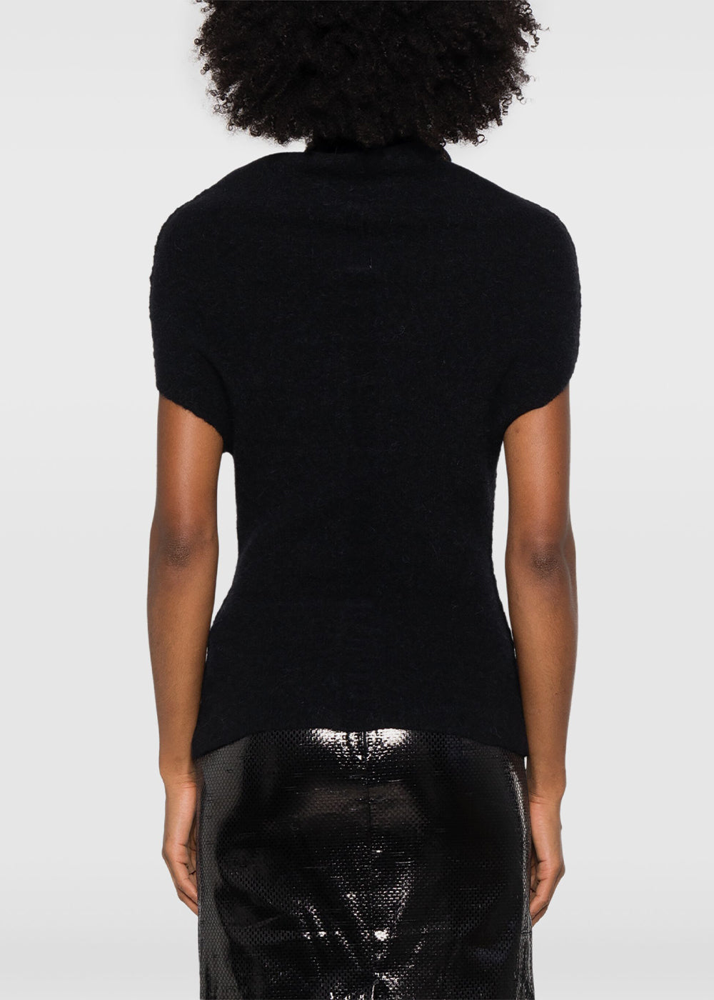 Оригінальна Black Crater Knitted Top Rick owens – збільшений вид