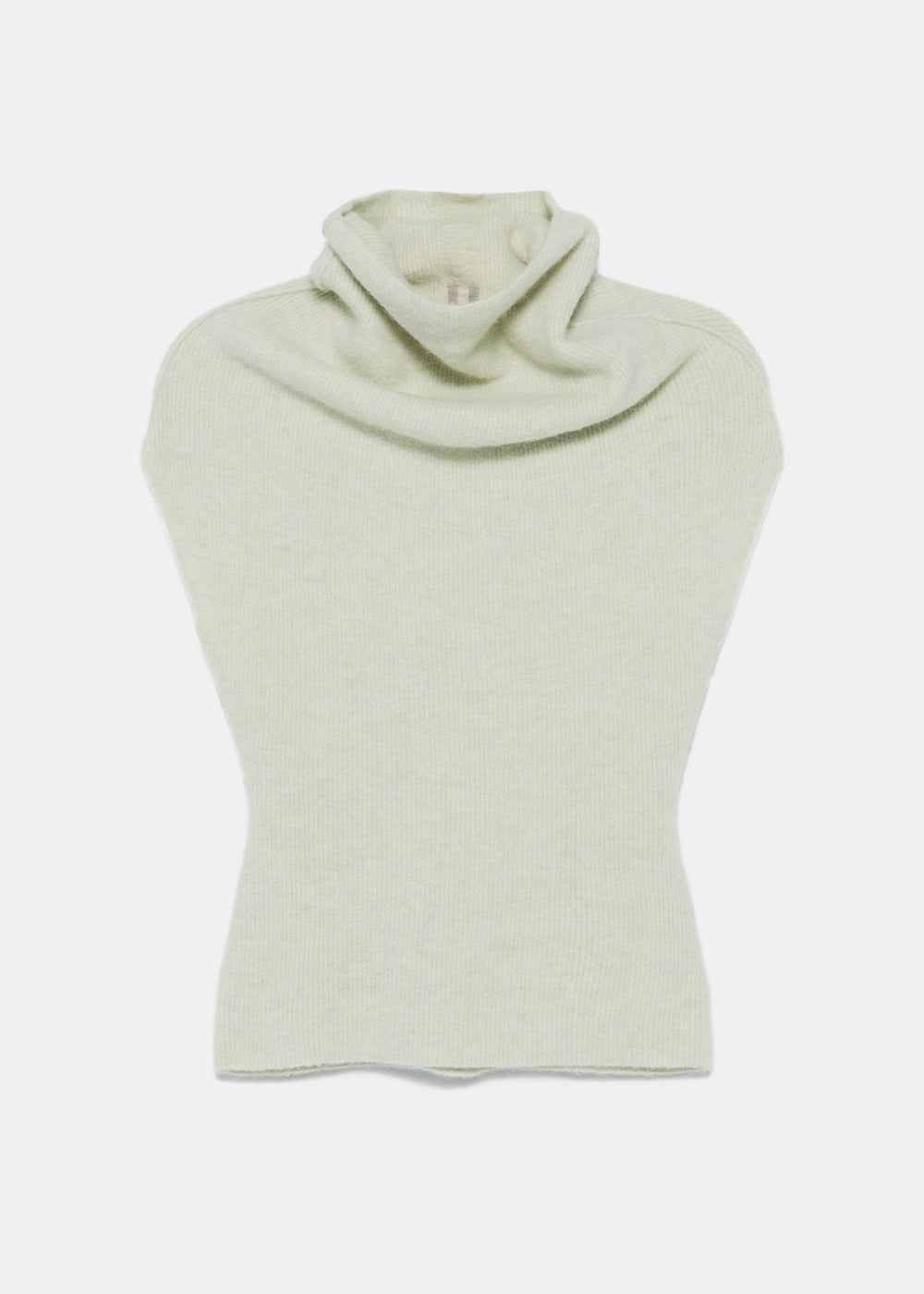 Pale Green Crater Knitted Top Rick owens – Гарантія оригінальності – боковий вид