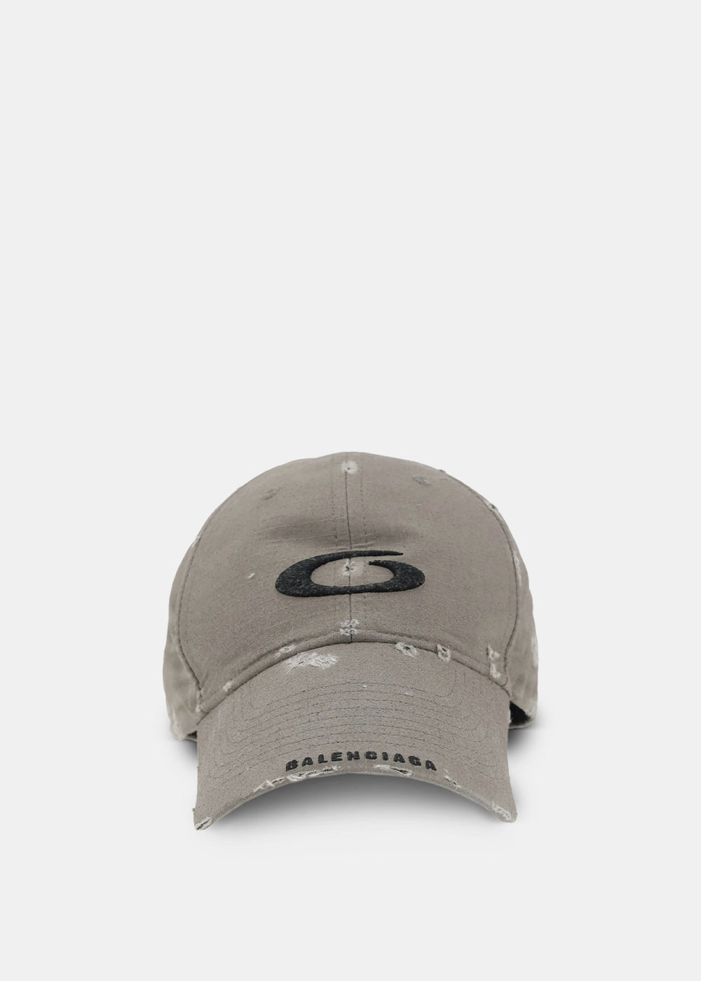 Dark Beige Sports Loop Icon Cargo Cap Balenciaga оригінал – Купити в Україні – боковий вид
