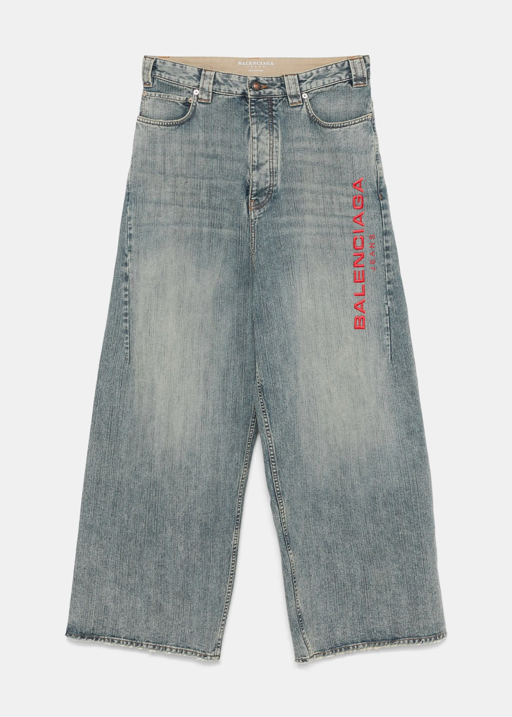 Stained Baggy Pants Balenciaga – Гарантія оригінальності – боковий вид