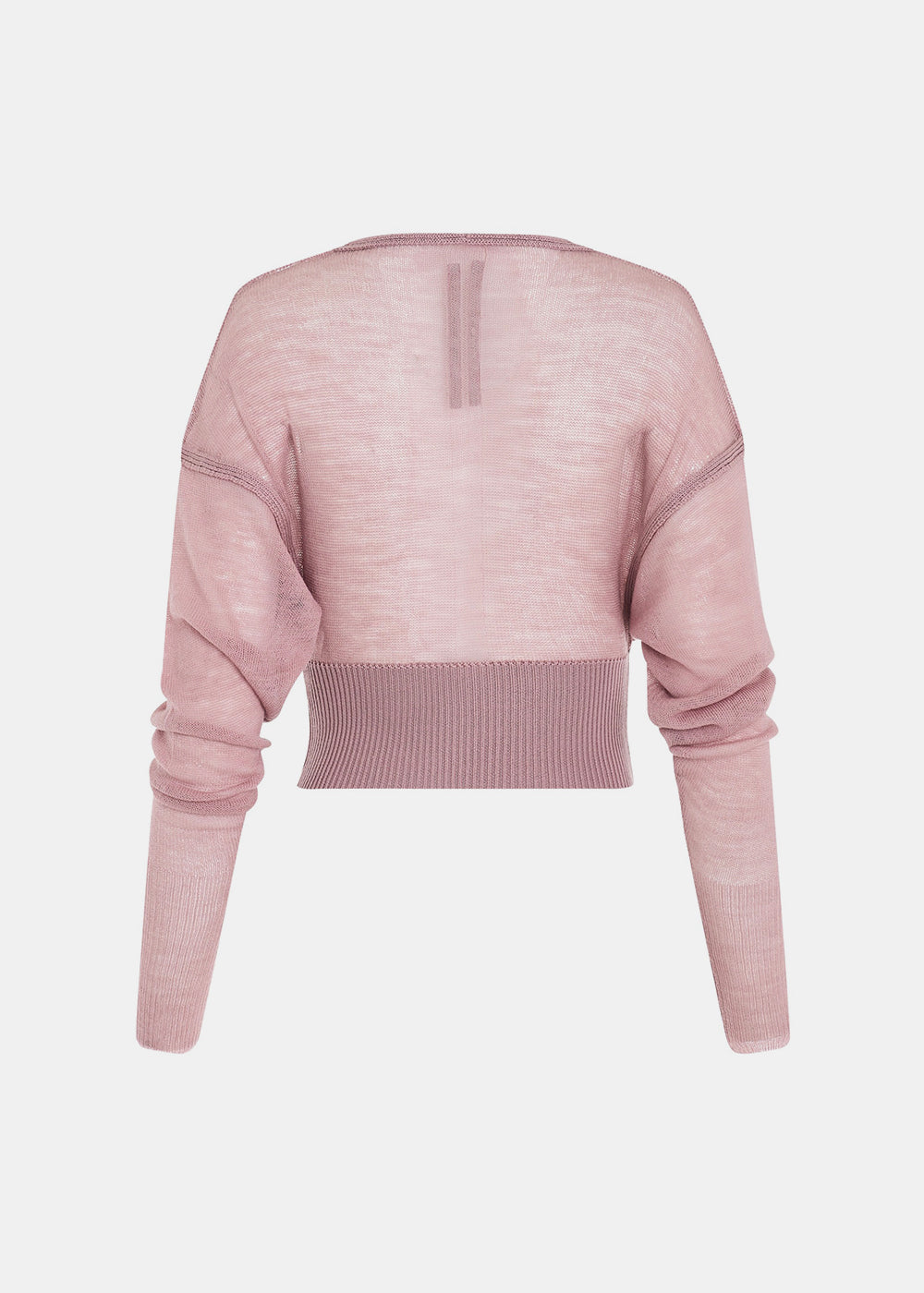 Оригінальна Pink V-Neck Sweater Rick owens – вид ззаду