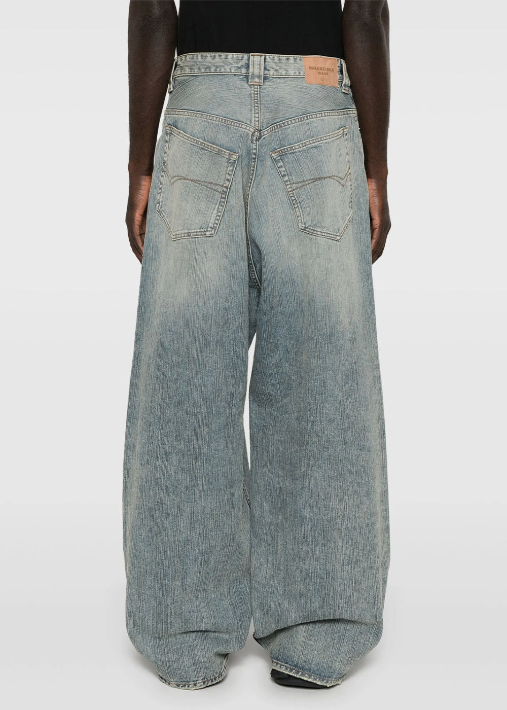 Stained Baggy Pants Balenciaga – Гарантія оригінальності – збільшений вид