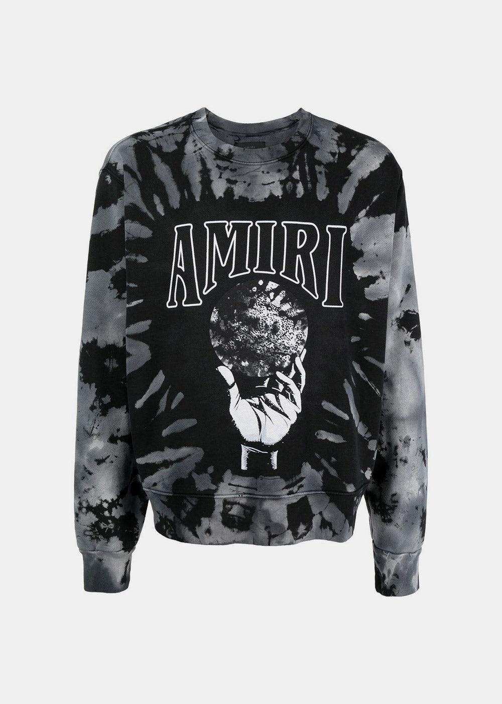 Оригінальна Black Crystal Ball Tie-Dye Sweatshirt Amiri – боковий вид