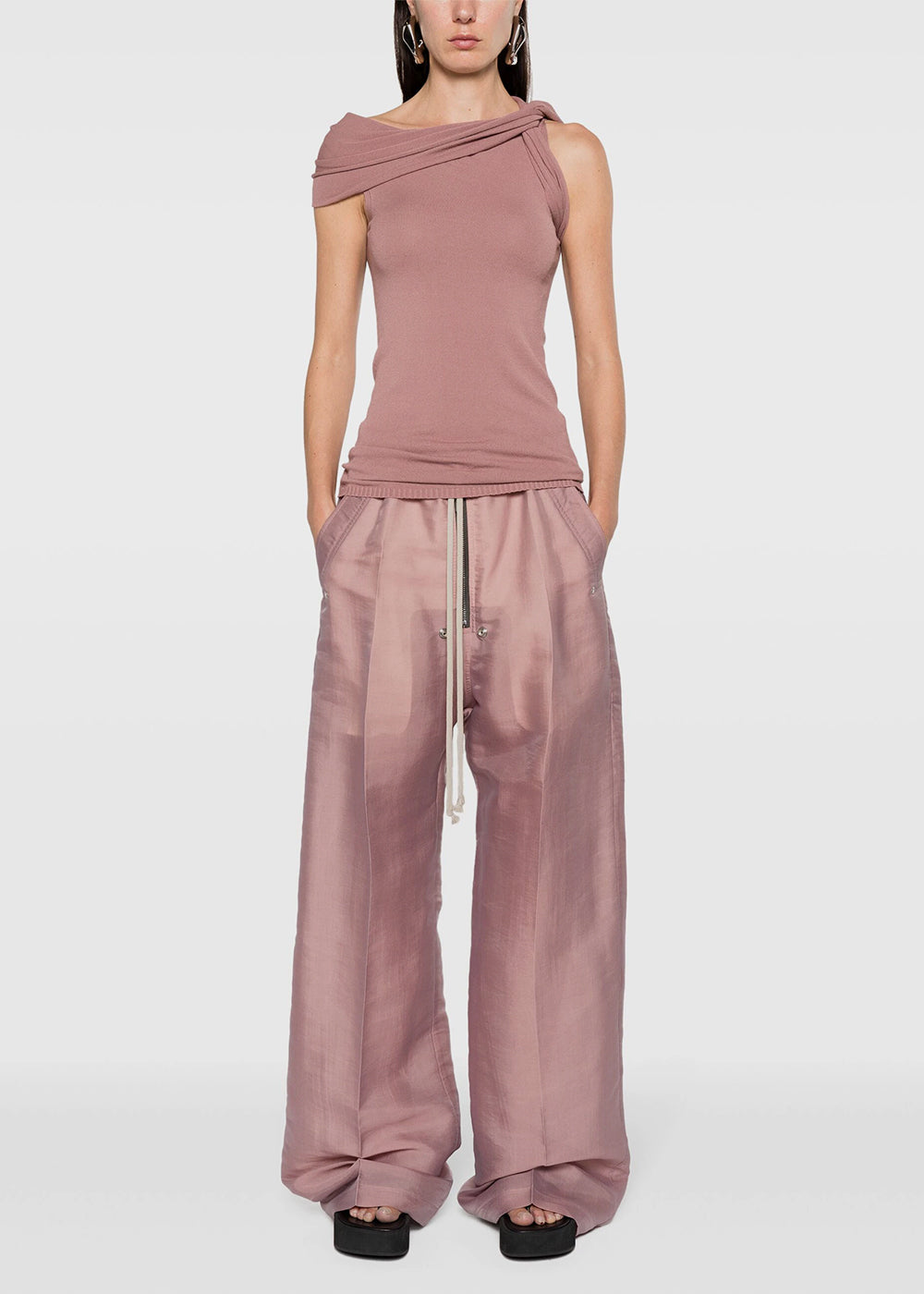 Оригінальна Pink Twist Top Rick owens – вид ззаду