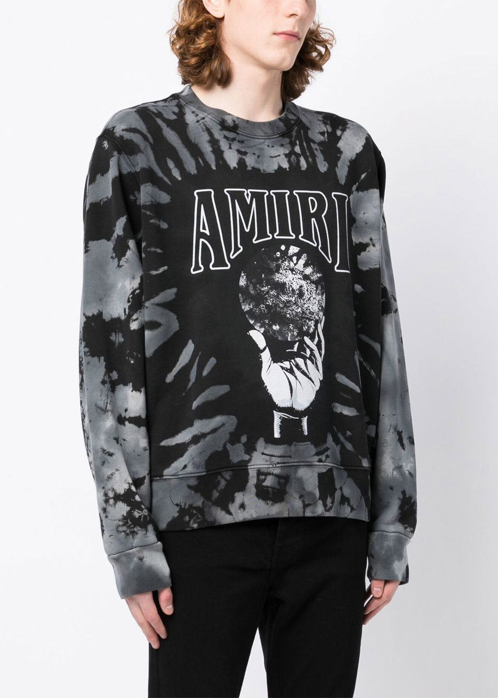 Оригінальна Black Crystal Ball Tie-Dye Sweatshirt Amiri – детальний вид