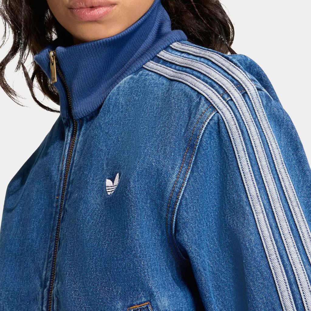 Оригінальна Denim Firebird Track Womens Jacket Adidas – вид ззаду