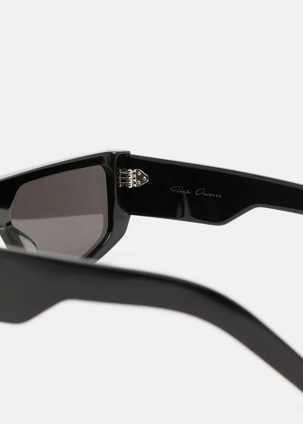 Оригінальна Black Hollywood Performa Sunglasses Rick owens – детальний вид