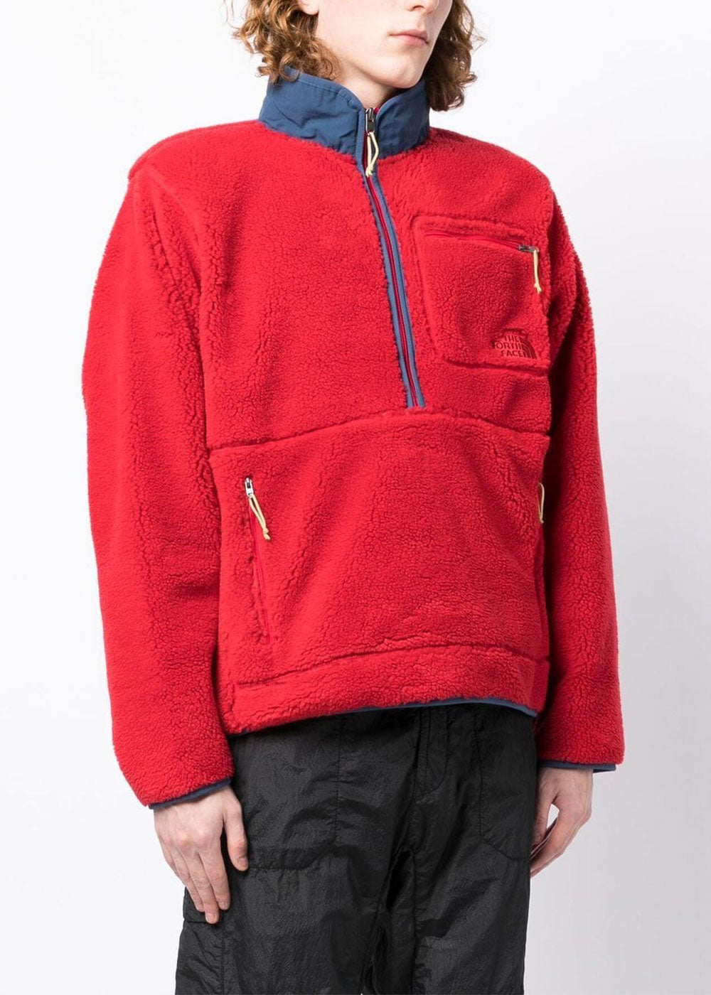 Red Extreme Pile Fleece Pullover The north face – Гарантія оригінальності – детальний вид