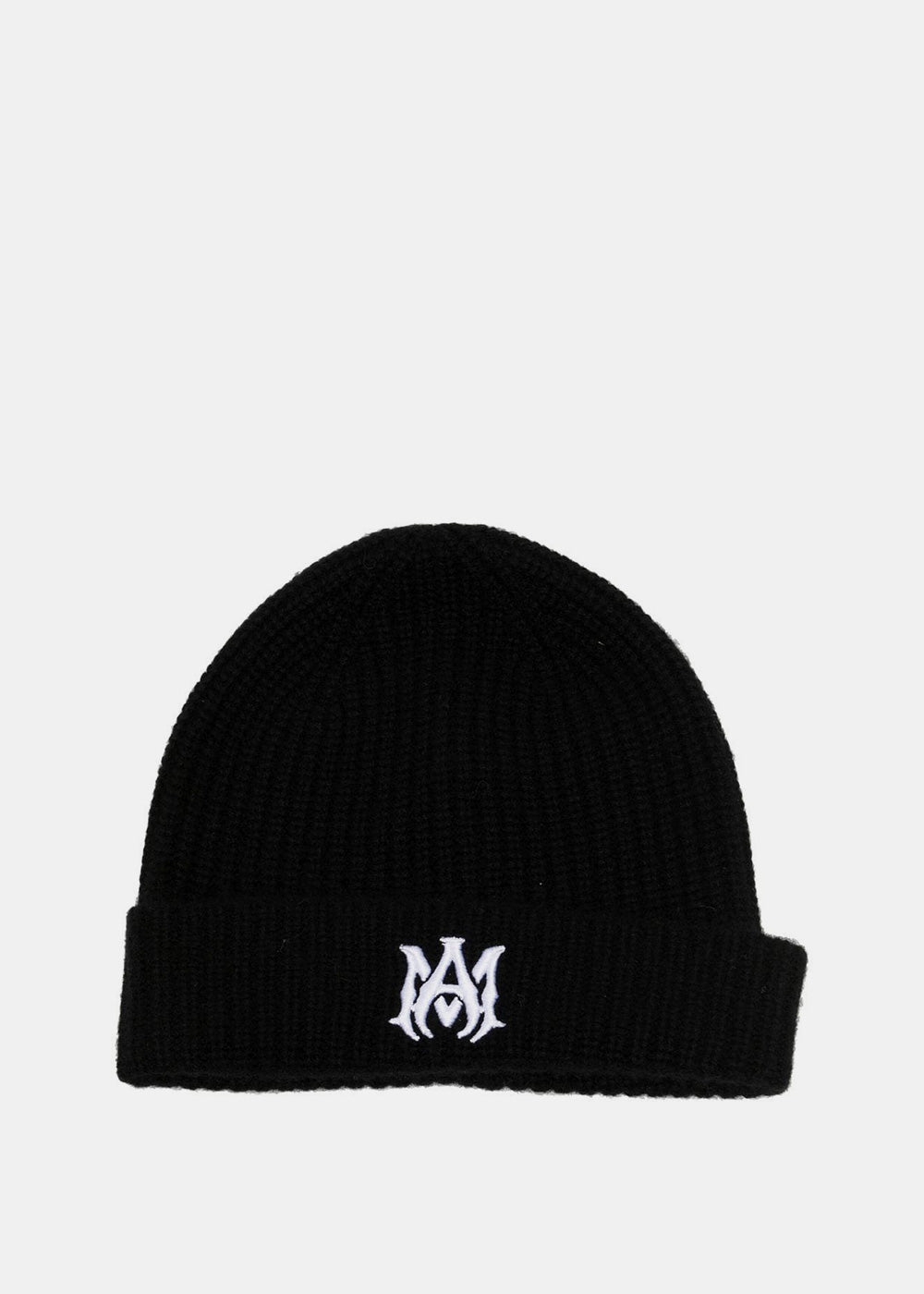 Black Ma Logo-Patch Beanie Amiri оригінал – Купити в Україні – боковий вид