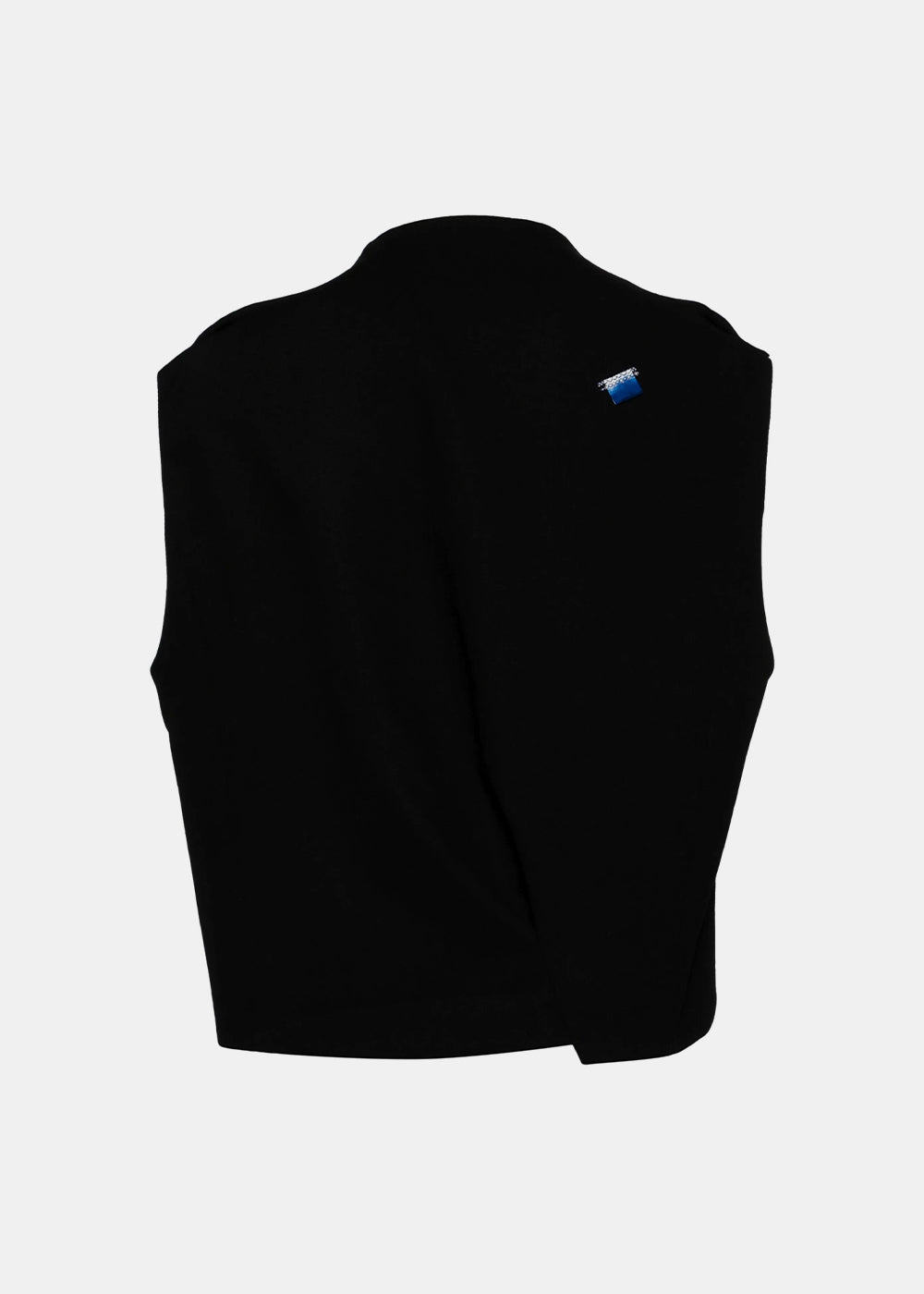 Black Asymmetric Waistcoat Ader error оригінал – Купити в Україні – вид ззаду