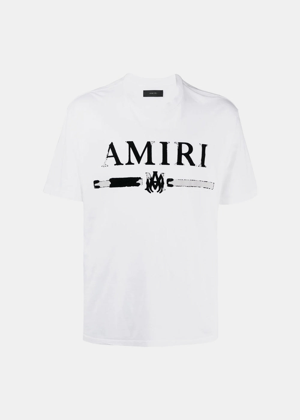 Оригінальна White Ma Bar Logo-Print T-Shirt Amiri – боковий вид