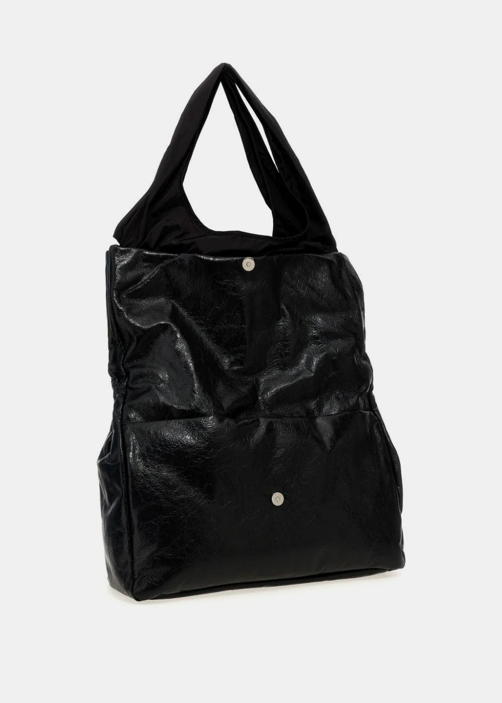 Оригінальна Black Monaco Large Chain Tote Balenciaga – вид ззаду