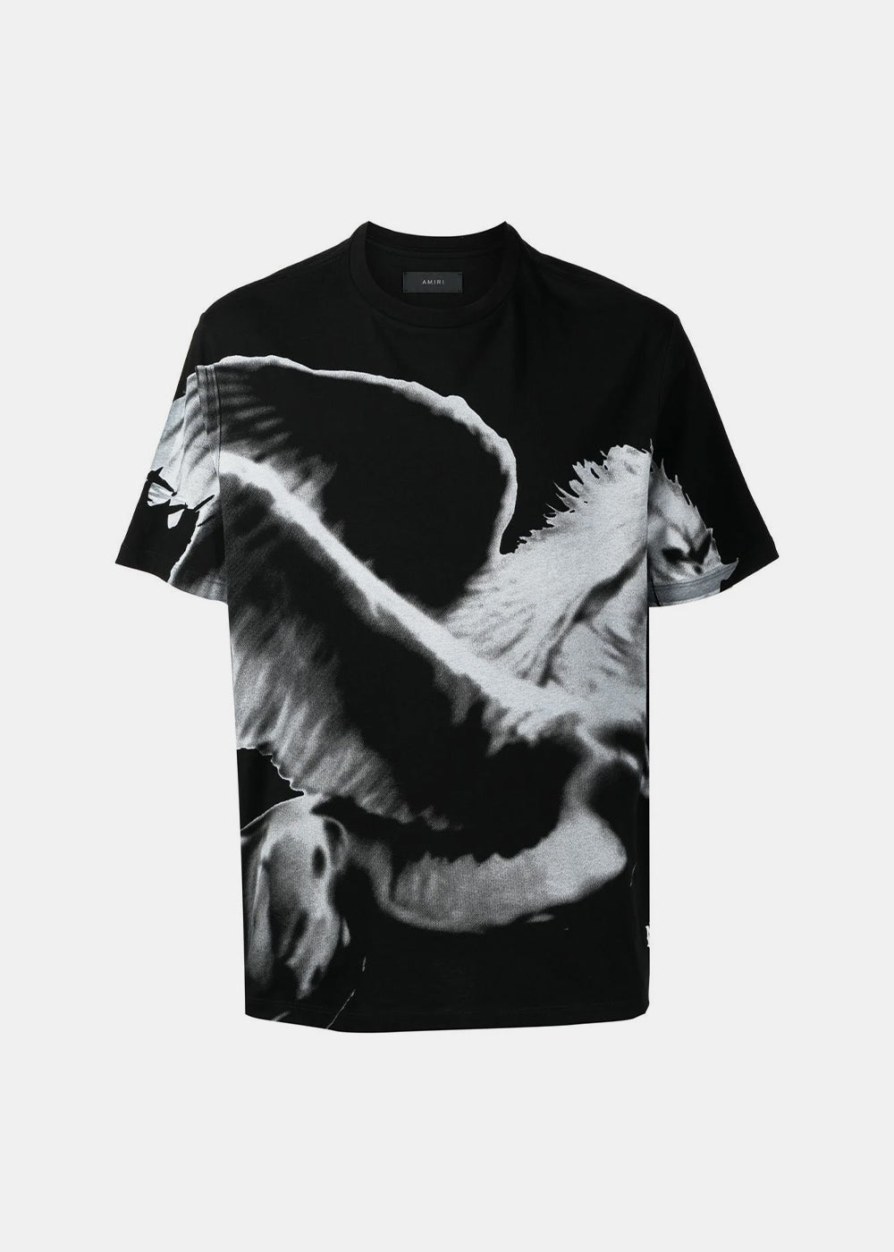 Оригінальна Black Pegasus Graphic-Print T-Shirt Amiri – боковий вид