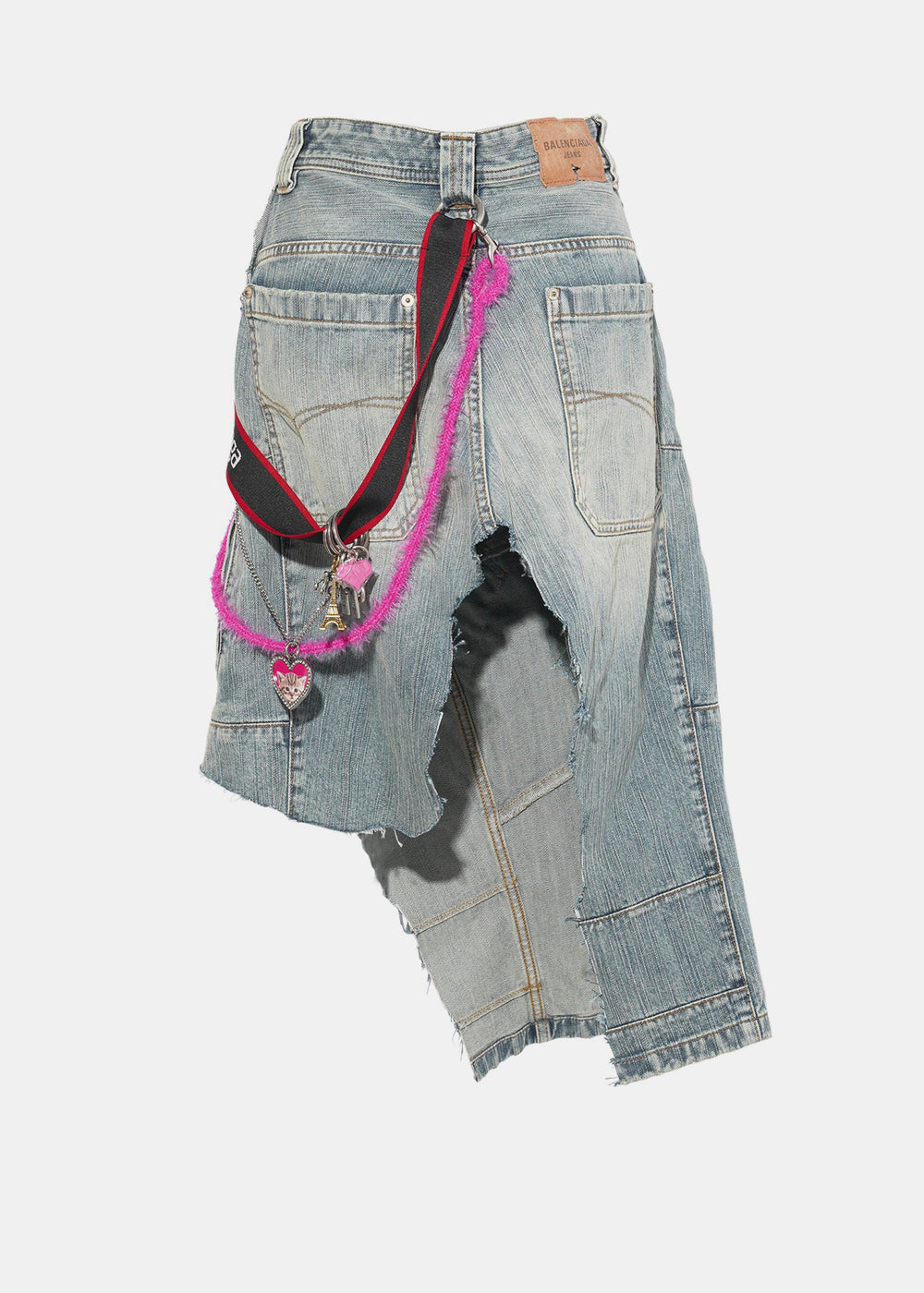 Stained Charms Skirt Balenciaga оригінал – Купити в Україні – вид ззаду