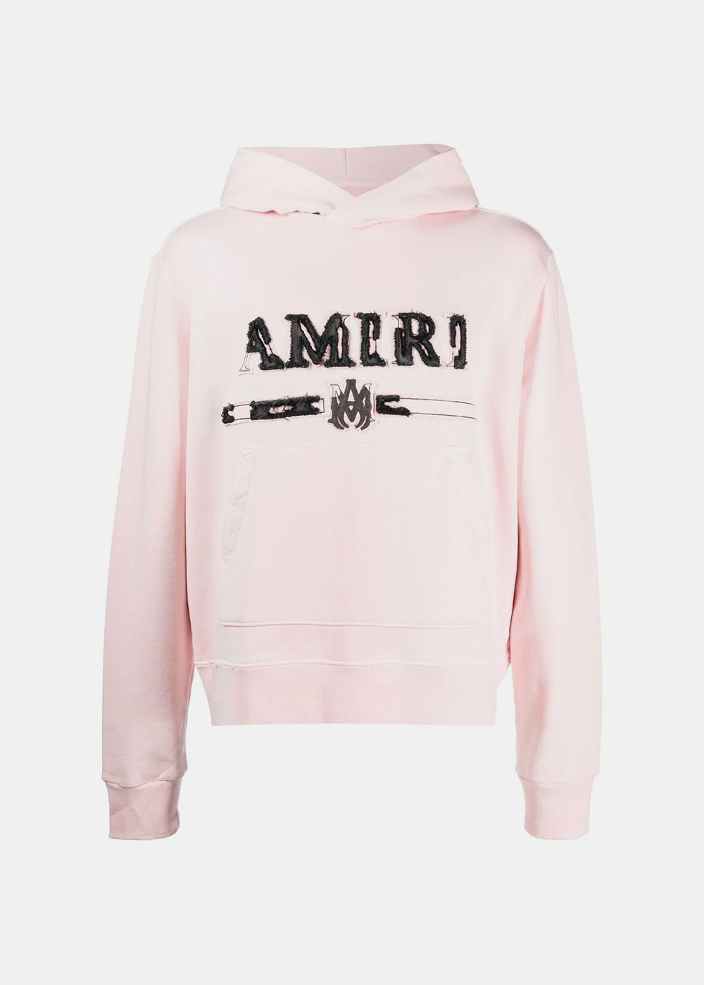 Оригінальна Pink Ma Bar Logo-Patch Hoodie Amiri – боковий вид