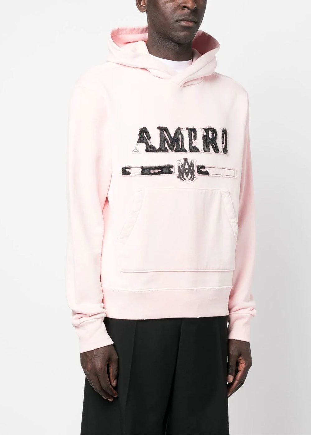 Оригінальна Pink Ma Bar Logo-Patch Hoodie Amiri – детальний вид