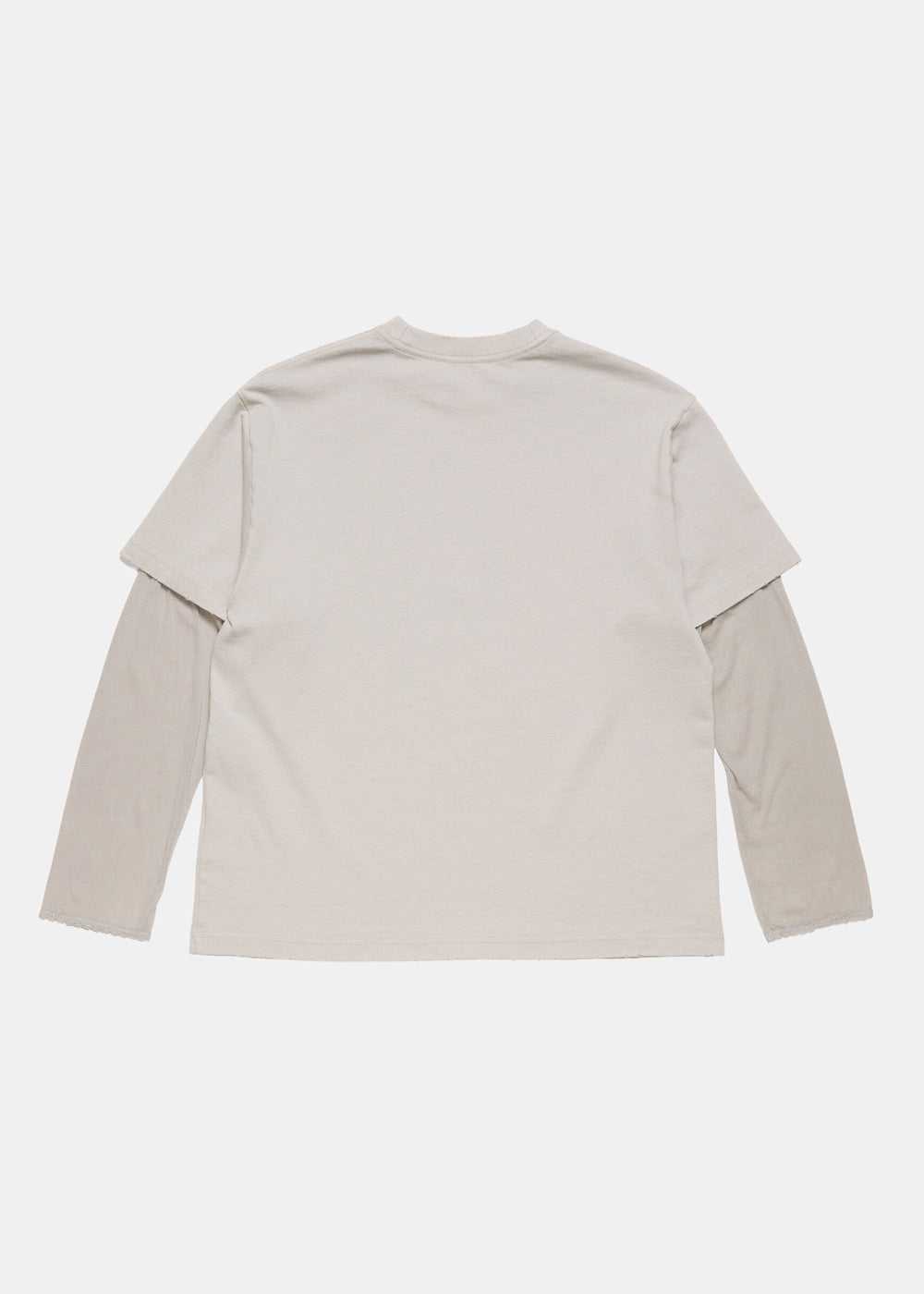 Grey Layered Graphic T-Shirt Acne studios оригінал – Купити в Україні – вид ззаду