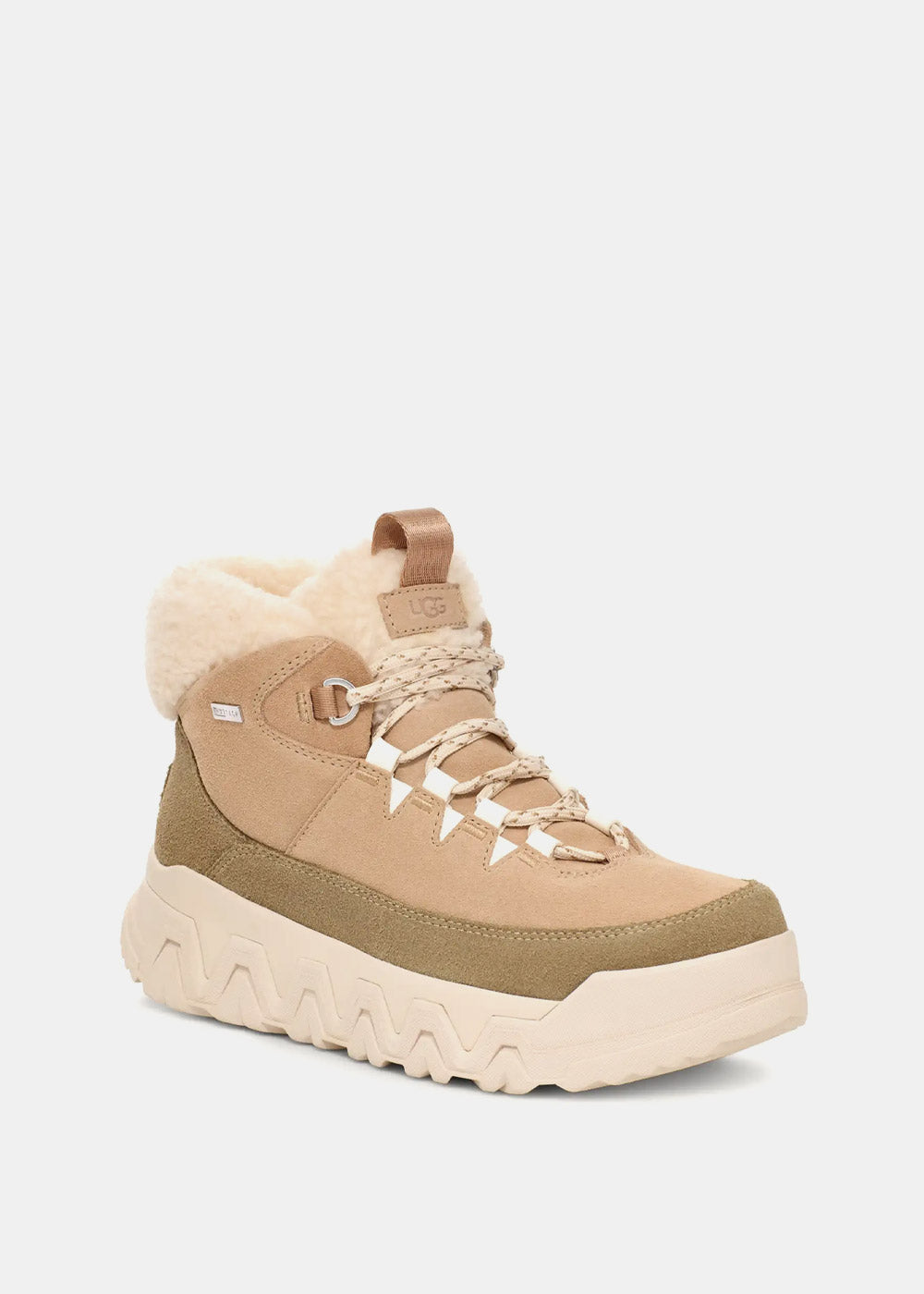 Sand Womens Terretrail Cozy Lace Boots Ugg оригінал – Купити в Україні – вид ззаду