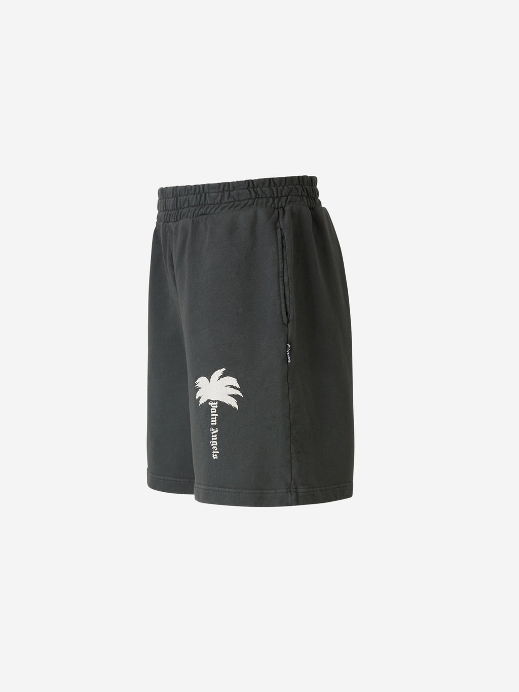 Оригінальна Logo Cotton Bermuda Shorts Palm angels – вид ззаду