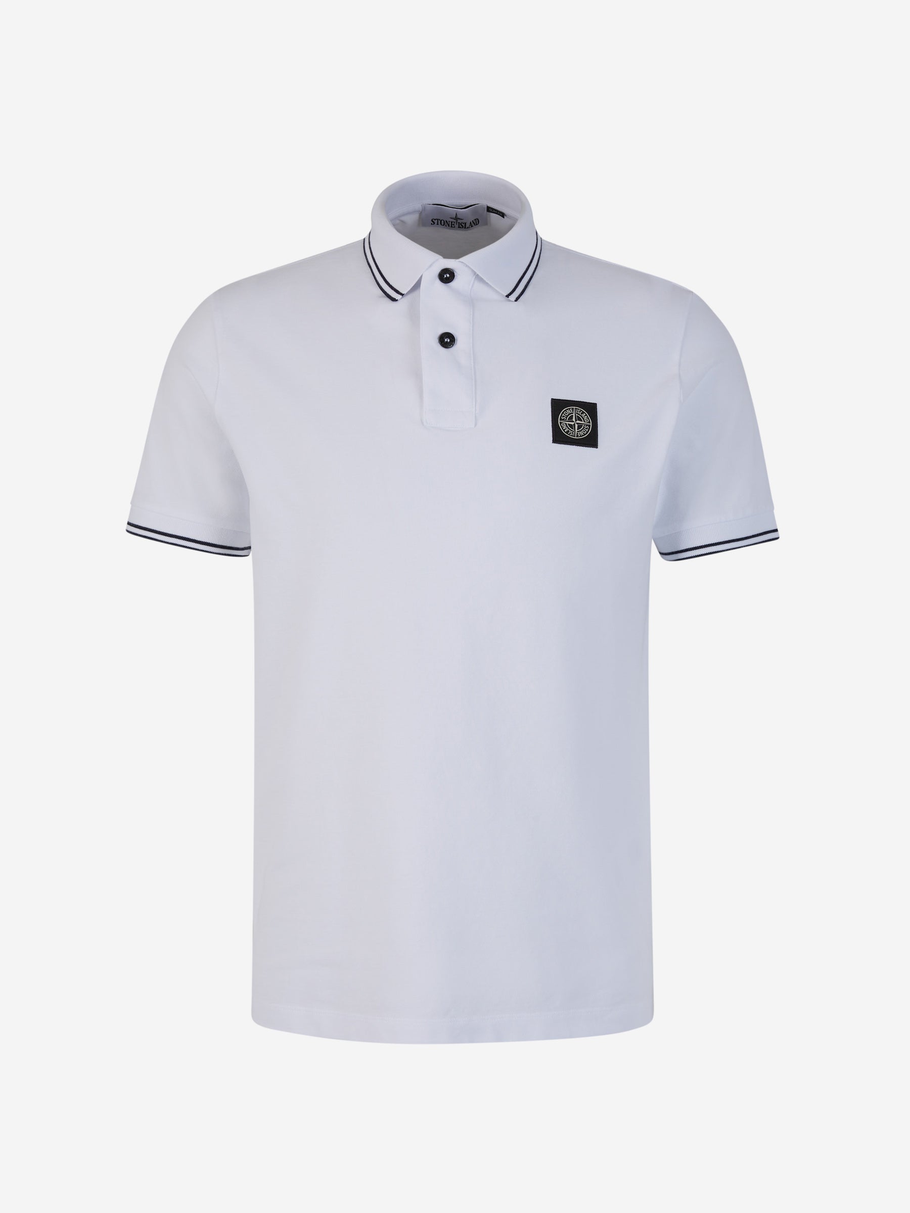 Polo Piquet Logo Stone island оригінал – Купити в Україні – боковий вид