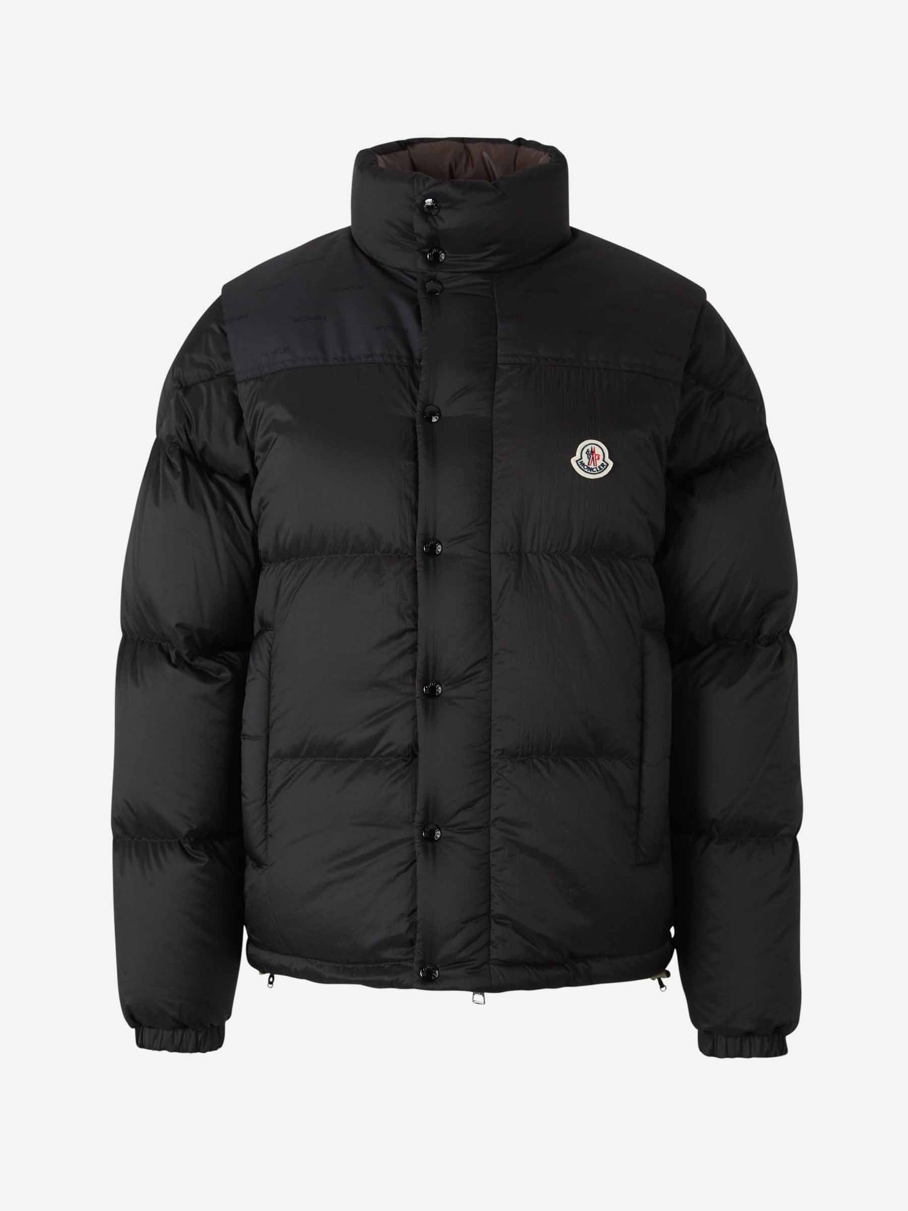 Оригінальна Logo Quilted Jacket Moncler – боковий вид