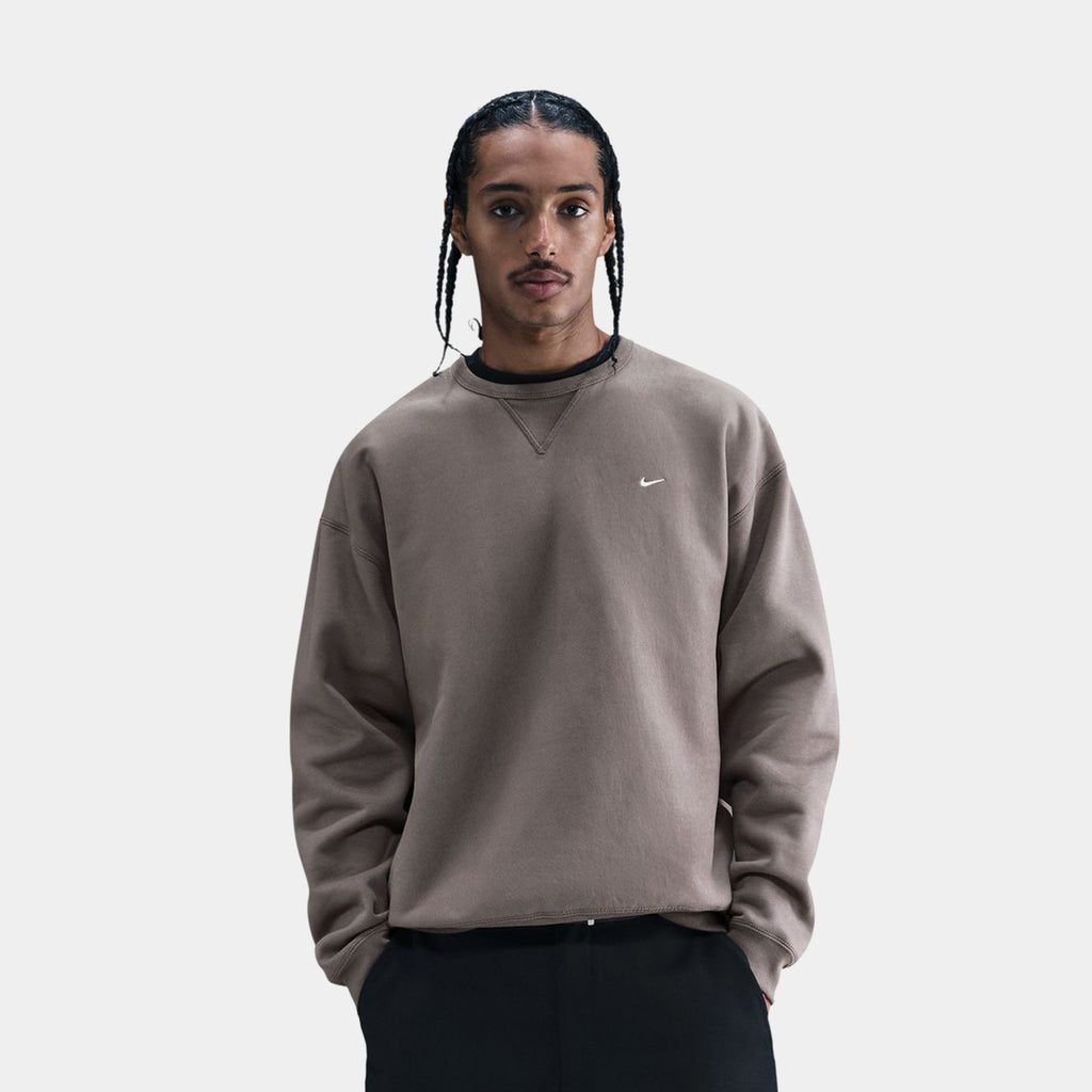 Solo Swoosh Fleece Crew Mens Sweatshirt Nike оригінал – Купити в Україні – боковий вид