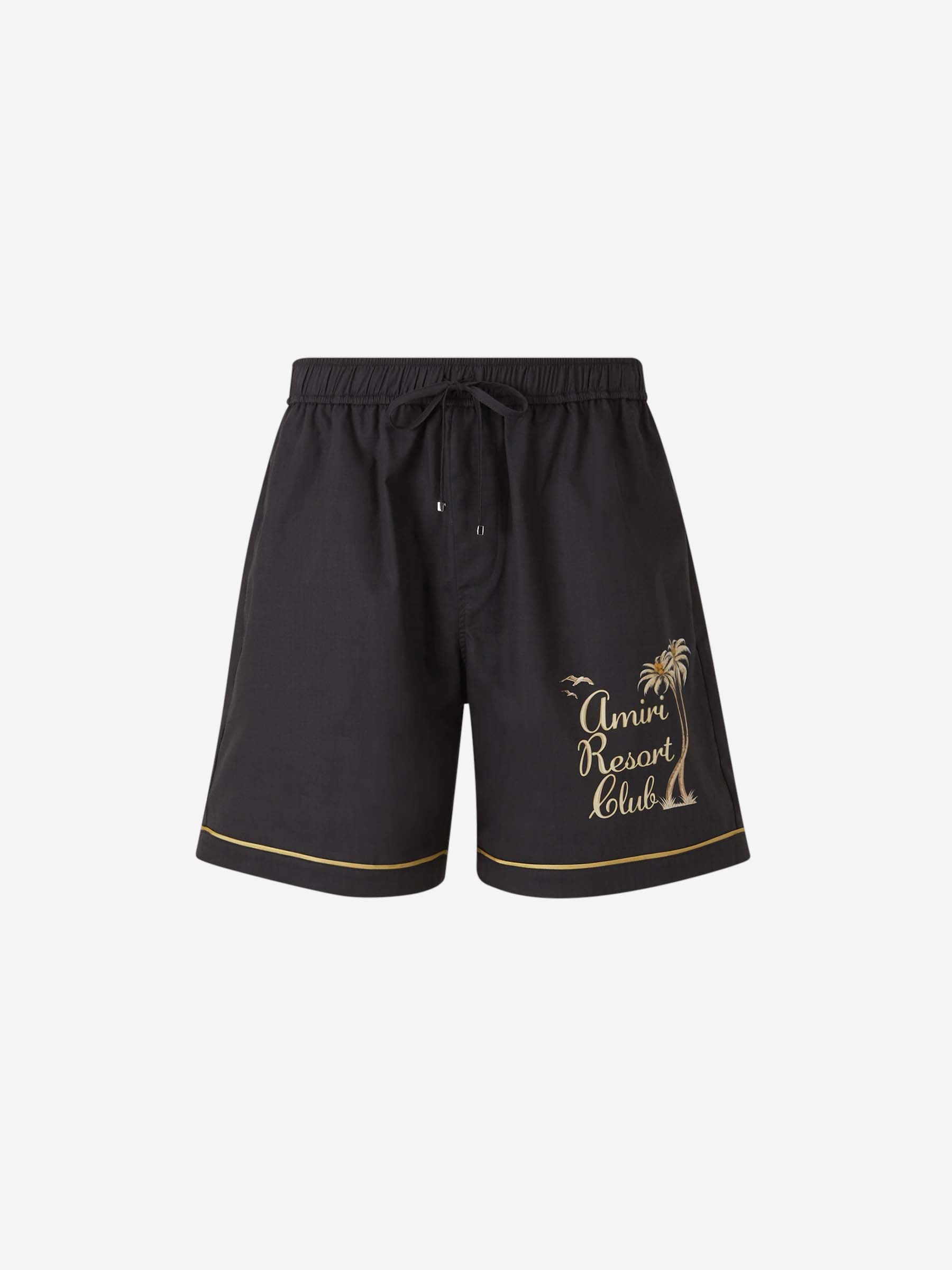 Bermuda Logo Cotton Amiri оригінал – Купити в Україні – боковий вид
