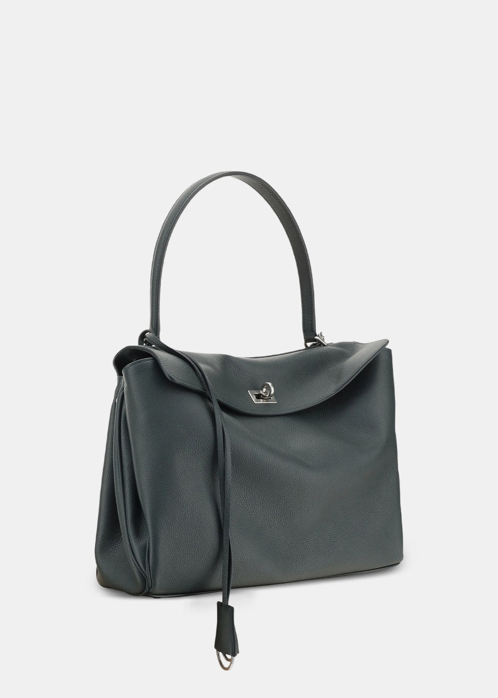 Pine Green Rodeo Handbag Medium Balenciaga – Гарантія оригінальності – вид ззаду
