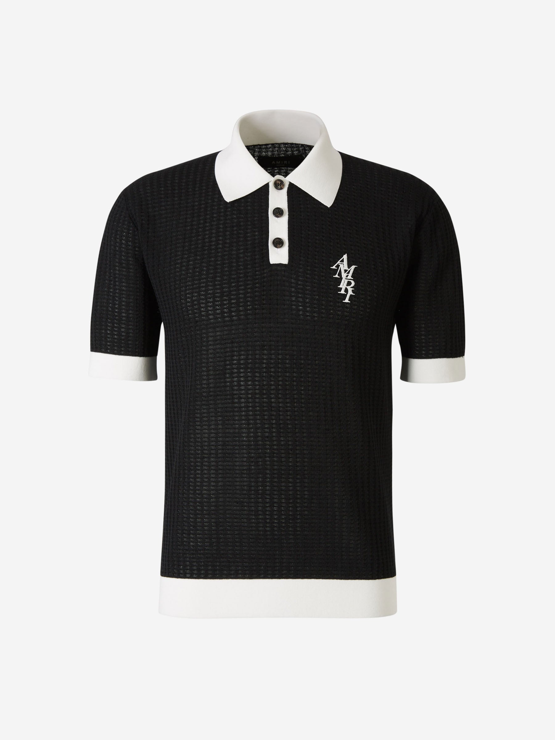 Оригінальна Waffle Knit Polo Amiri – боковий вид