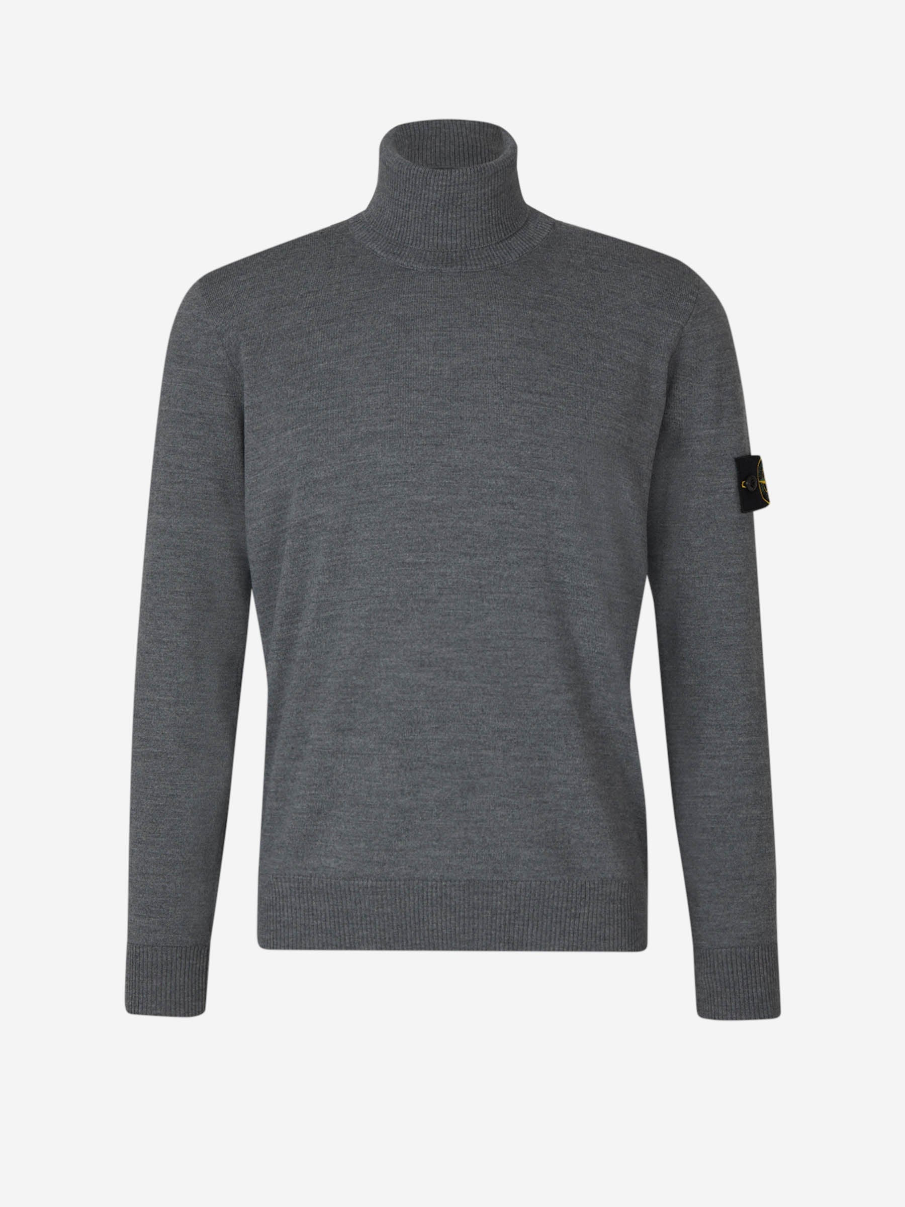 Оригінальна Ribbed Wool Sweater Stone island – боковий вид - STONE ISLAND