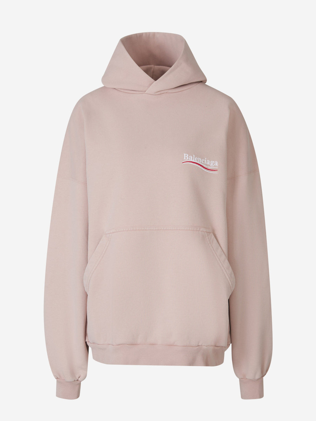 Logo Hood Sweatshirt Balenciaga оригінал – Купити в Україні – боковий вид